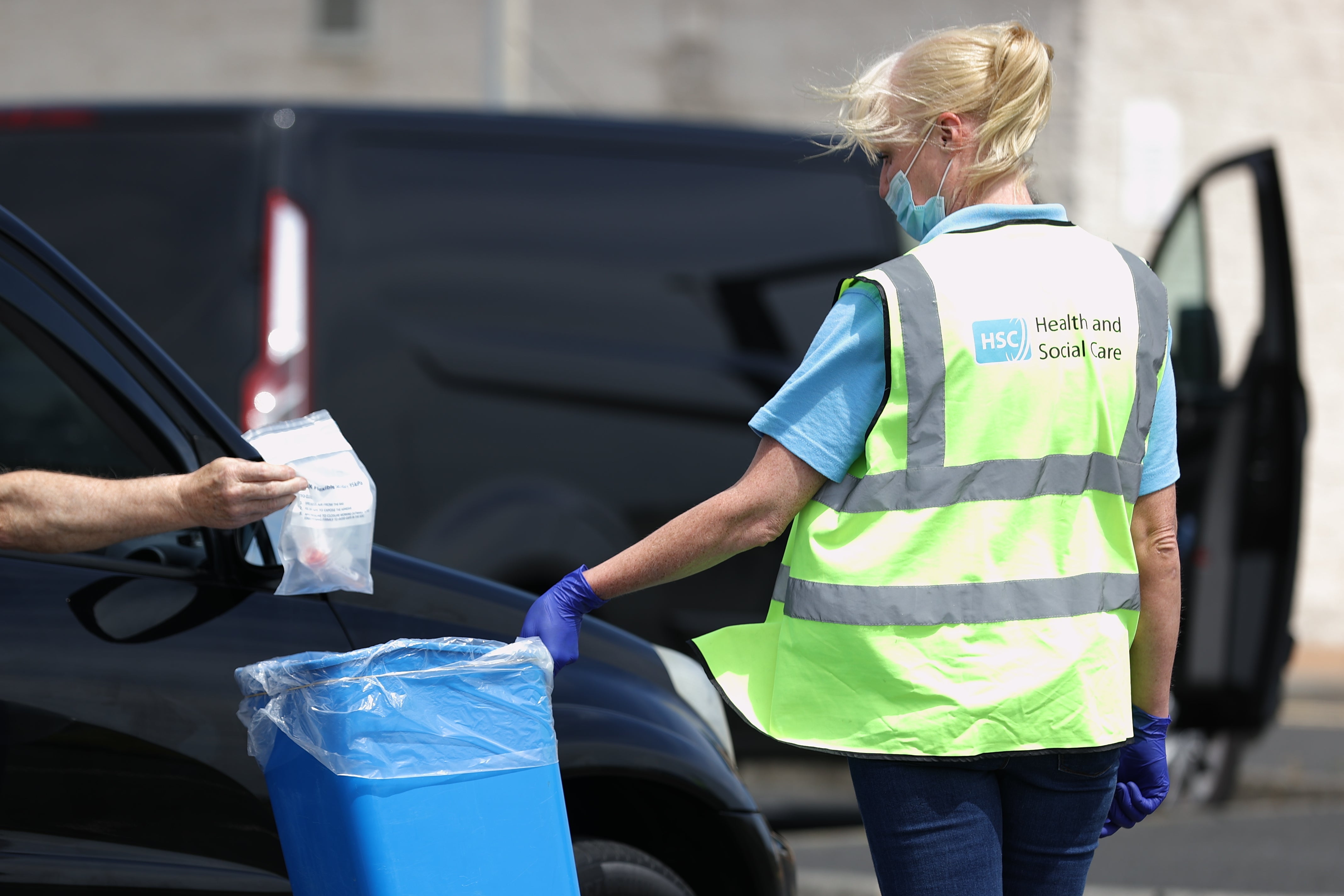 Covid-19 testing (Liam McBurney/PA)