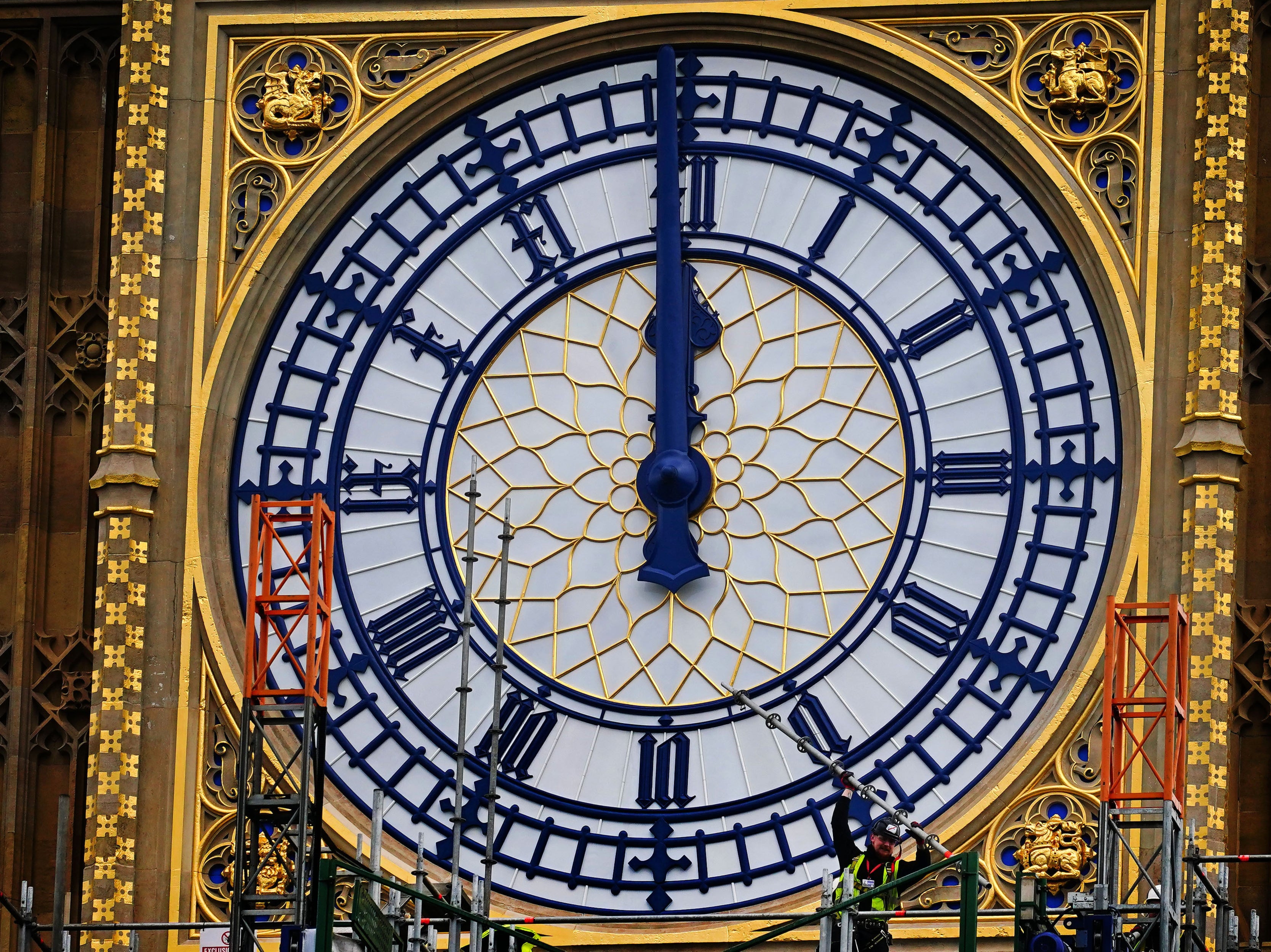 The temporary Big Ben ‘bonging mechanism’ was used just 10 times