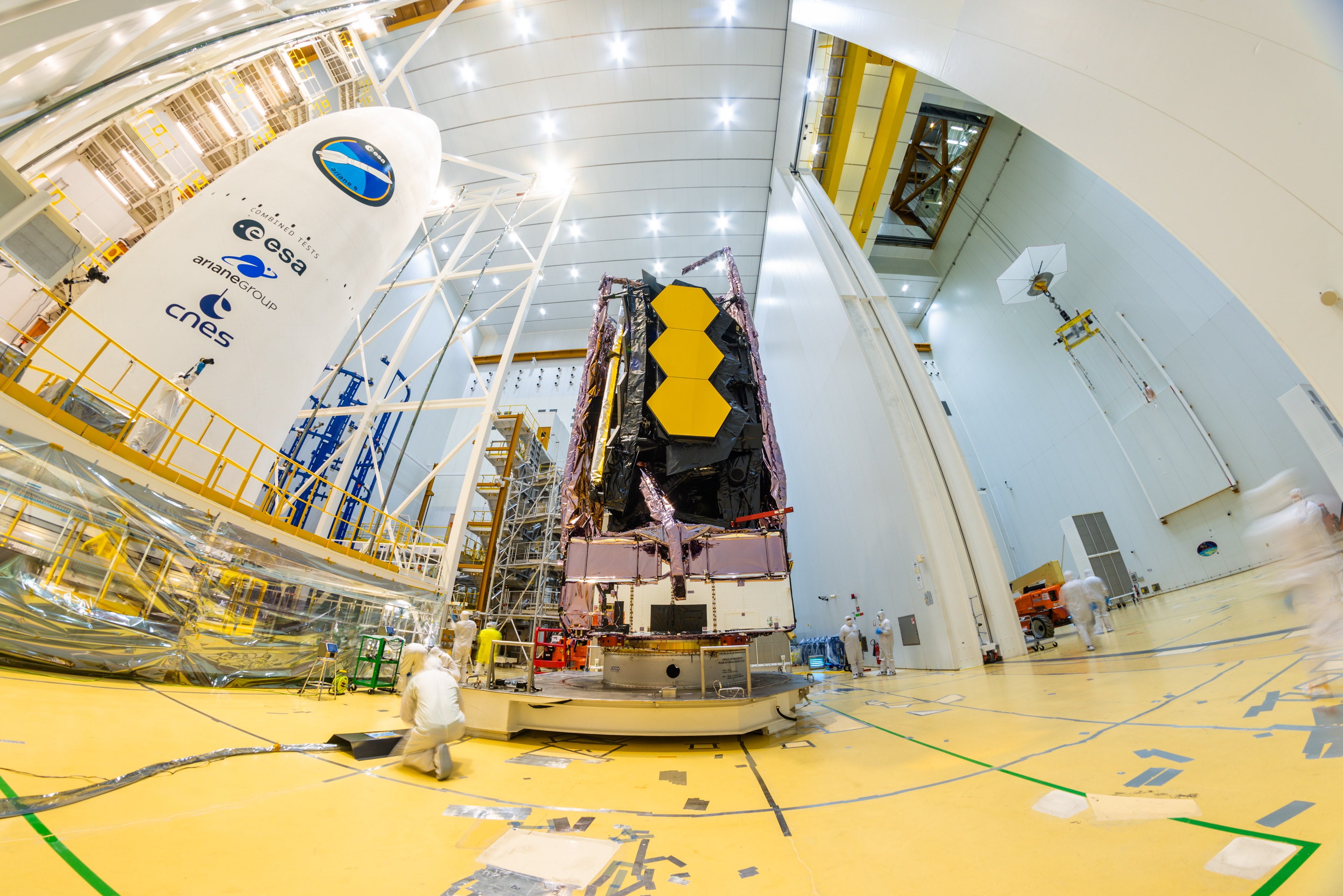 Nasa’s $1bn James Webb space telescope launched on Christmas Eve