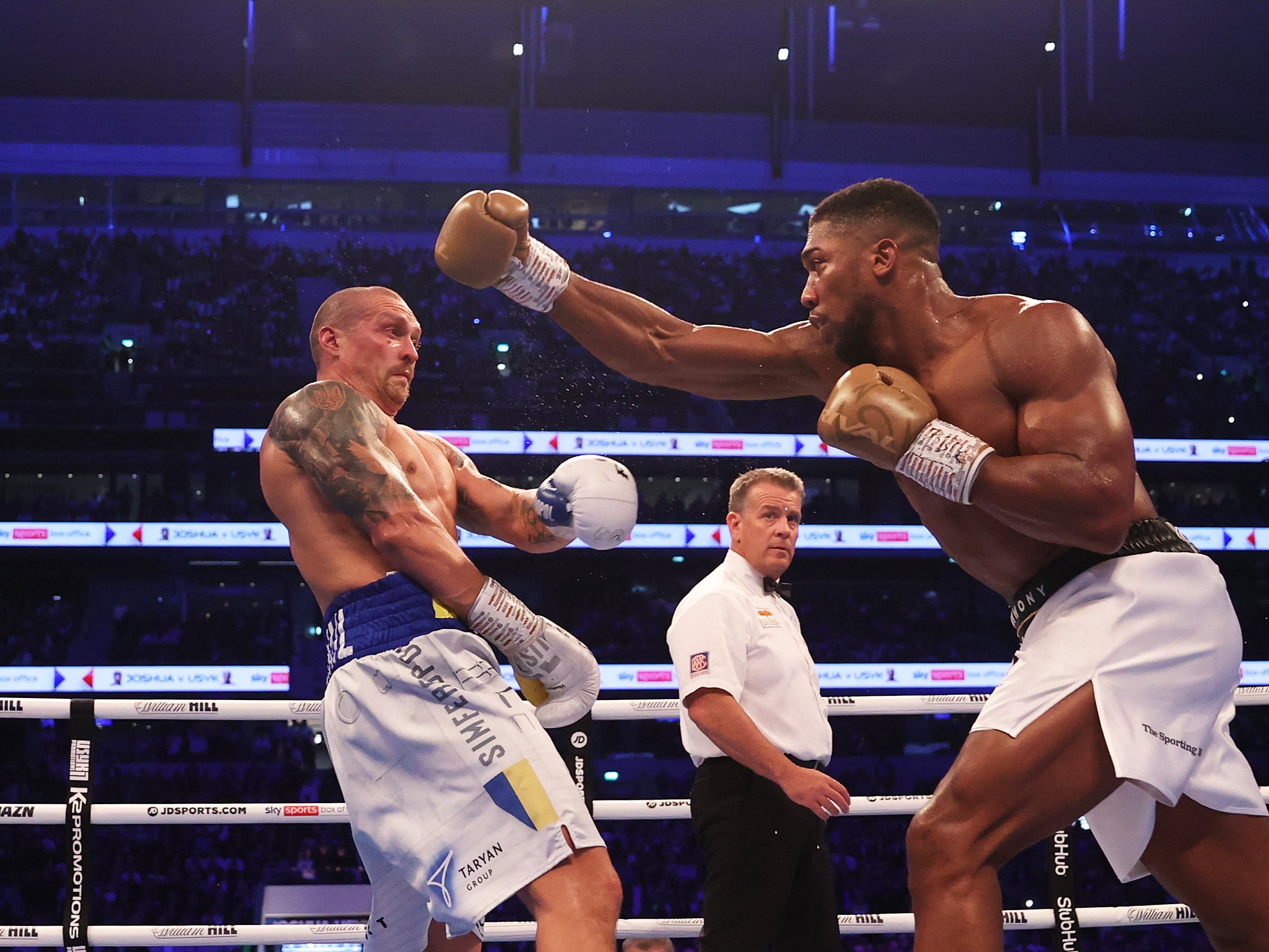 Joshua lost to Usyk in September