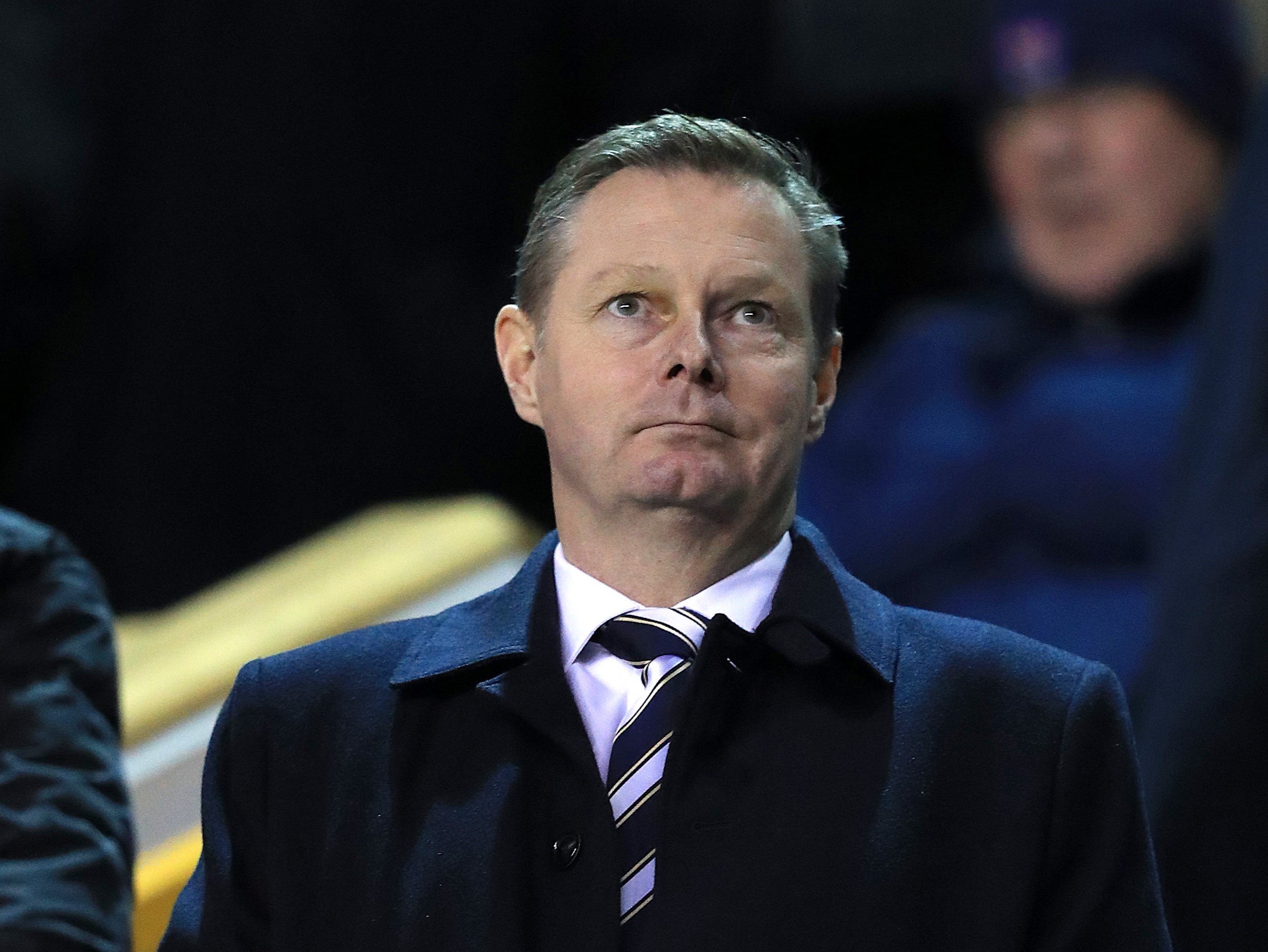 Millwall chief executive Steve Kavanagh has warned clubs face financial ruin if football goes back to playing matches behind closed doors (Mike Egerton/PA)