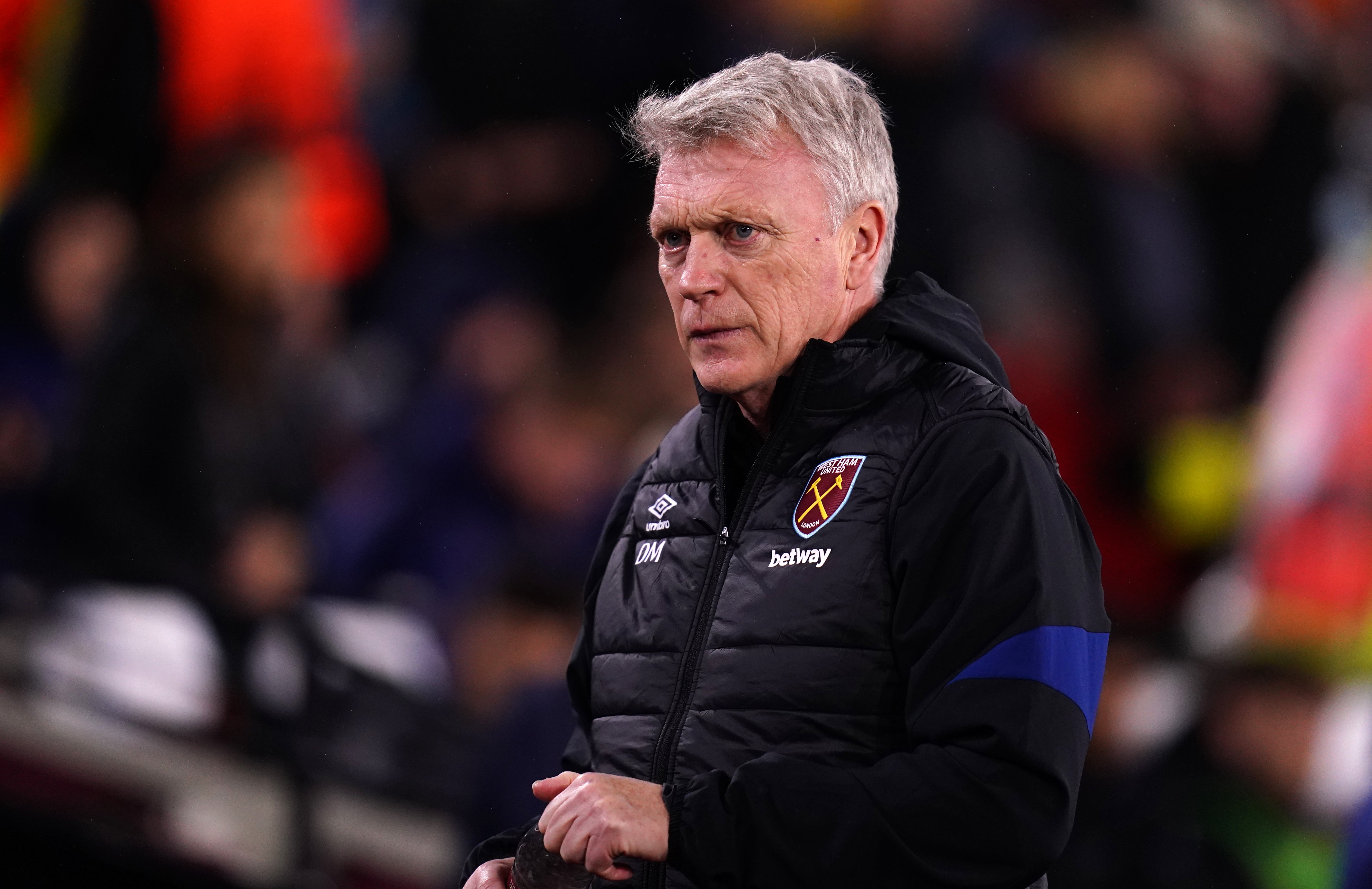 David Moyes’ West Ham are going strong in all competitions this season but his priorities lie in the Premier League (John Walton/PA)