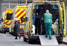 Hospitals braced for ‘mass casualty’ scenario amid fears one-third of NHS staff could be off sick