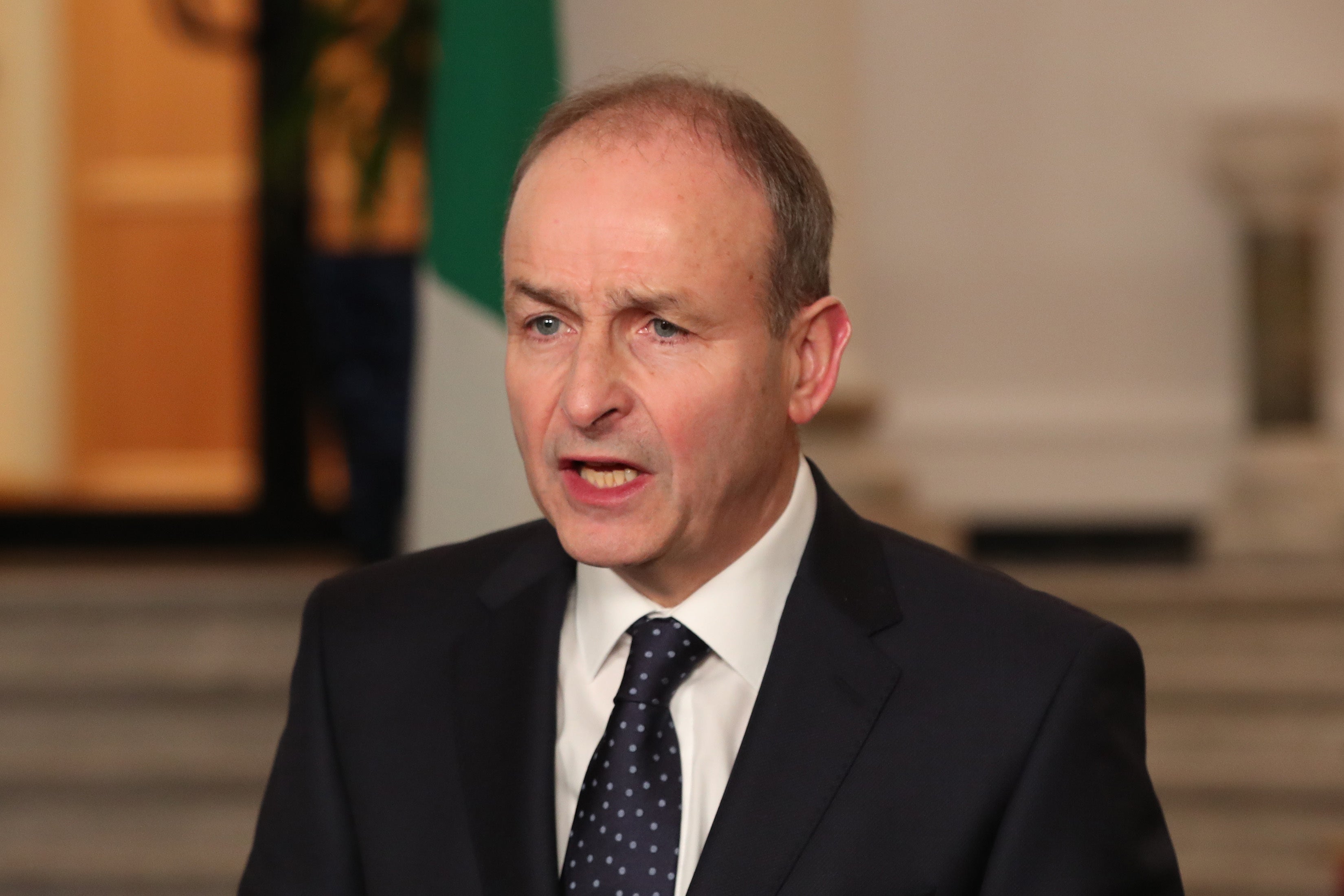 Taoiseach Micheal Martin (Julien Behal Photography)