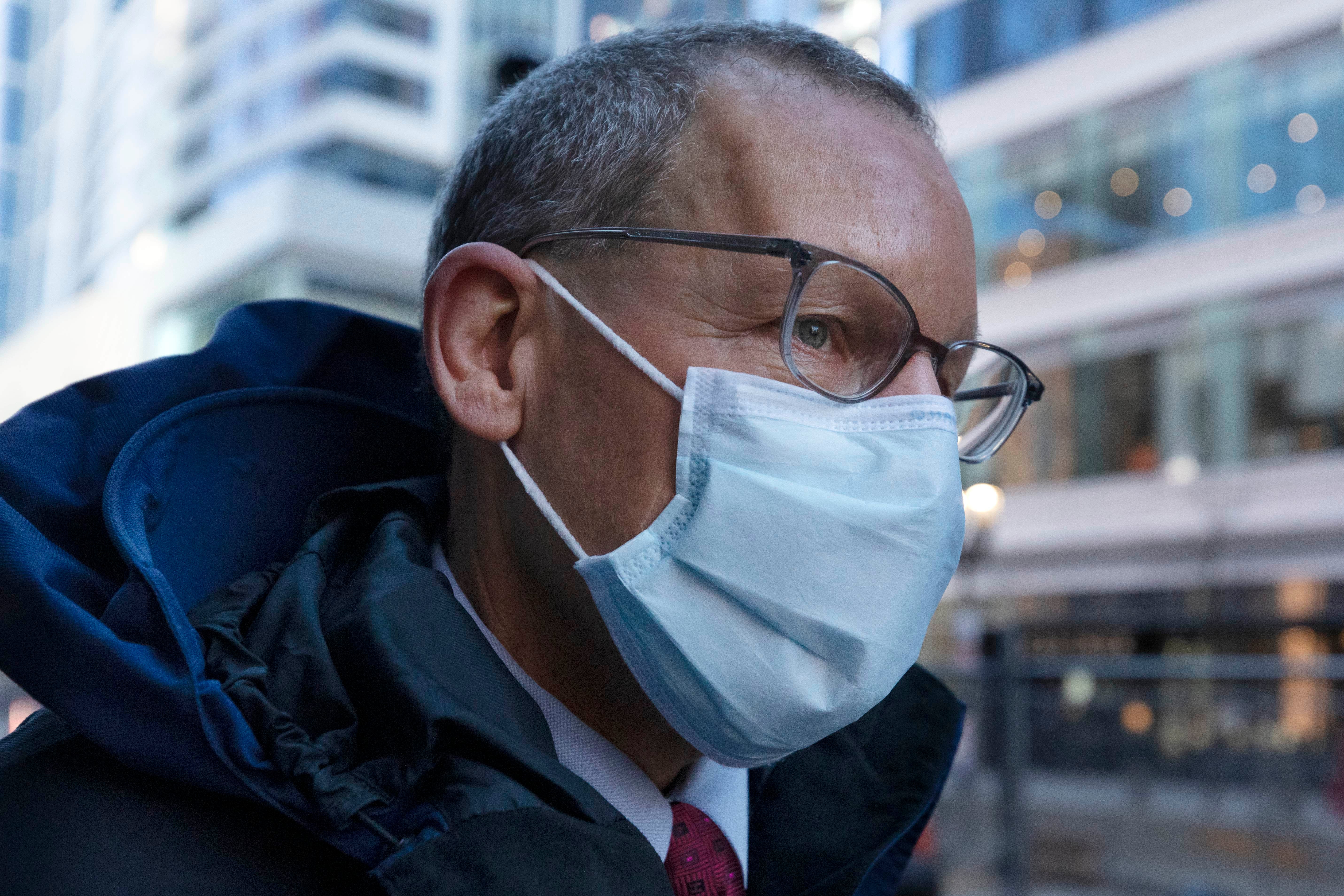 Charles Lieber, who is battling cancer, sat silently as the verdict was announced on Tuesday