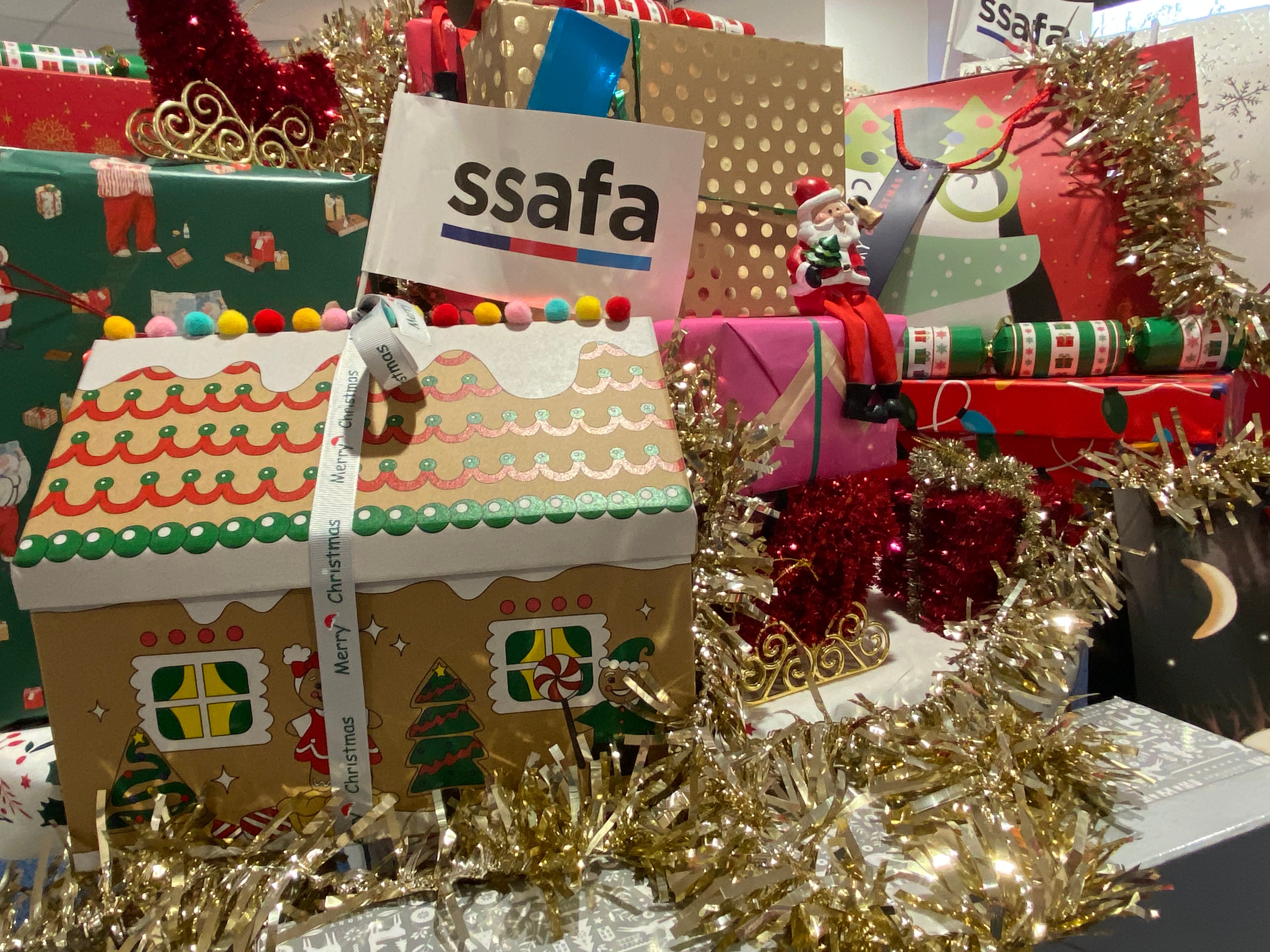 Fujitsu SSAFA Christmas box (SSAFA/PA)