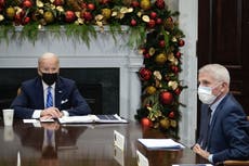 ‘You know the answer to that’: Fauci laughs when comparing Trump and Biden on Covid