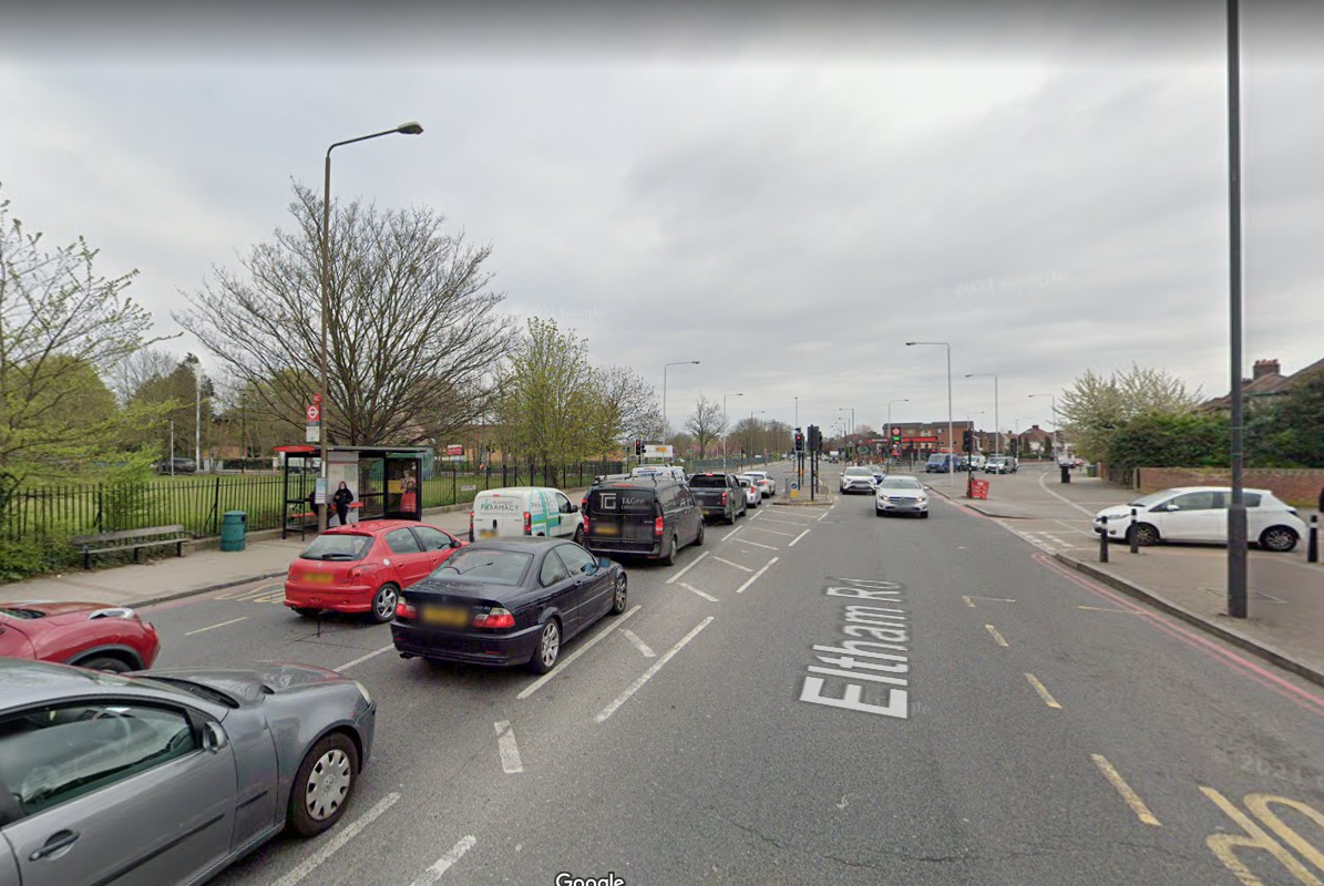 The road accident happened on Eltham road in South London at the junction with Kidbrooke Park road.