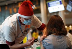 ‘Get the gift of a jab’: Covid vaccine booster campaign to continue on Christmas Day