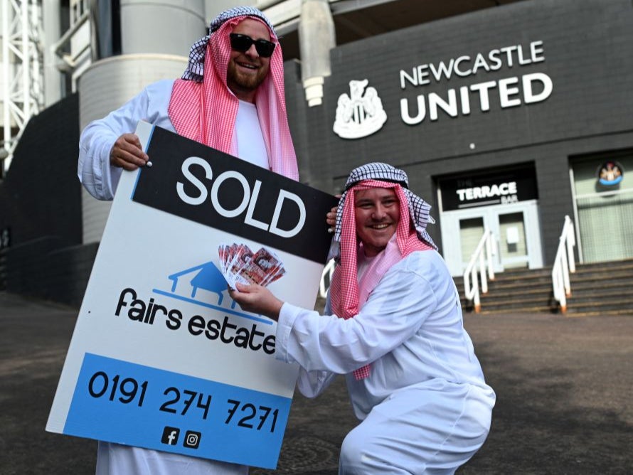 Nation states would be precluded from owning football clubs in a ideal world