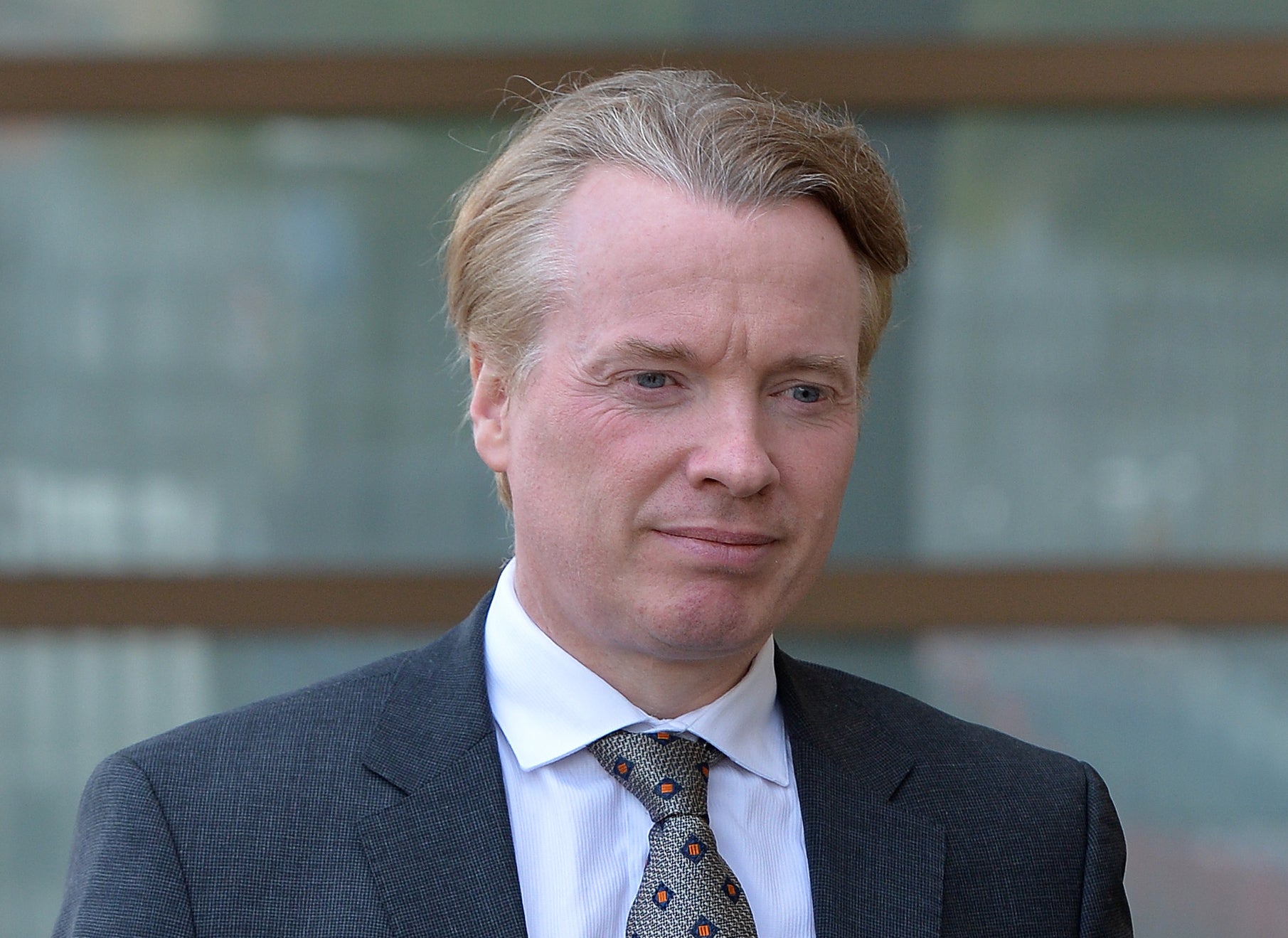 Craig Whyte leaving Glasgow High Court (Mark Runnacles/PA)