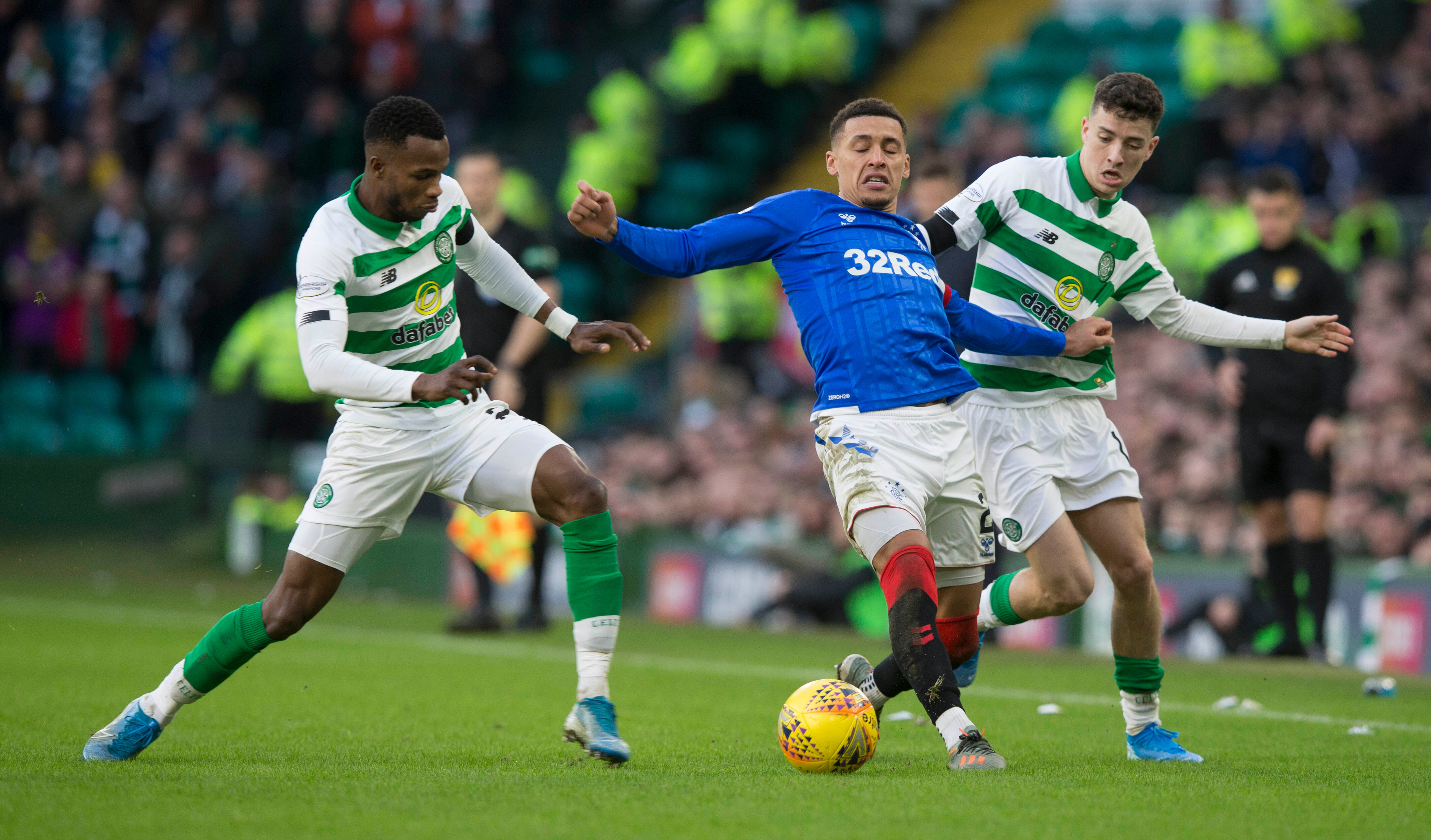 Celtic and Rangers could take place in front of fans (Jeff Holmes/PA)