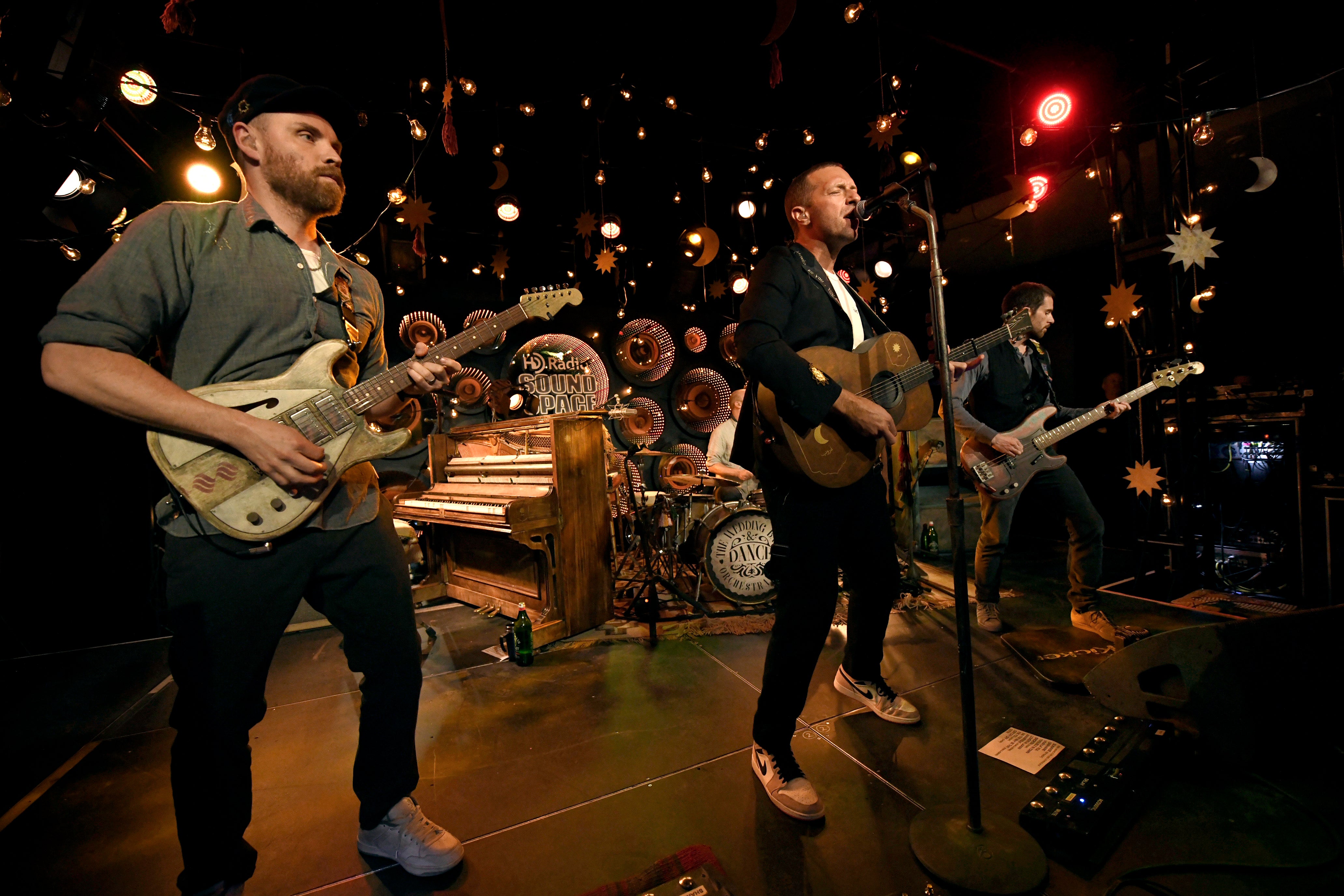 Coldplay performing at Inaugural RADIO.COM live event series in 2020