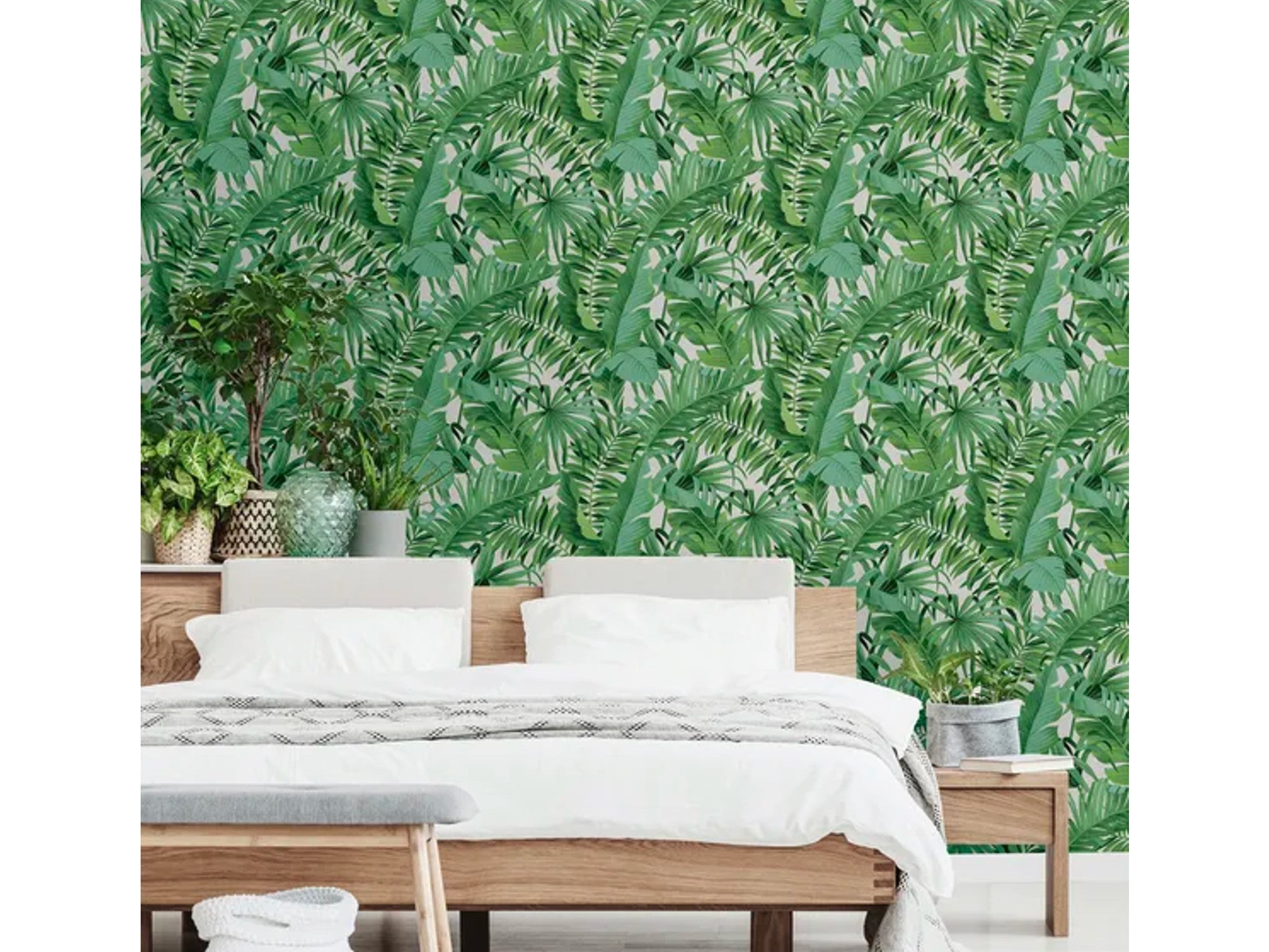 Dunelm NuWallpaper maui green self adhesive wallpaper indybest.jpg