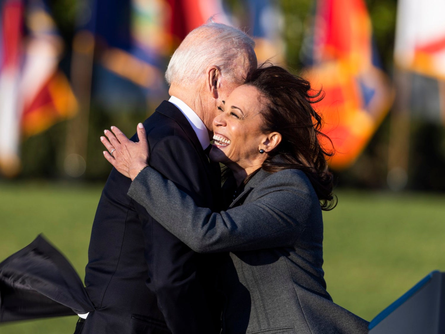 Joe Biden and Kamala Harris