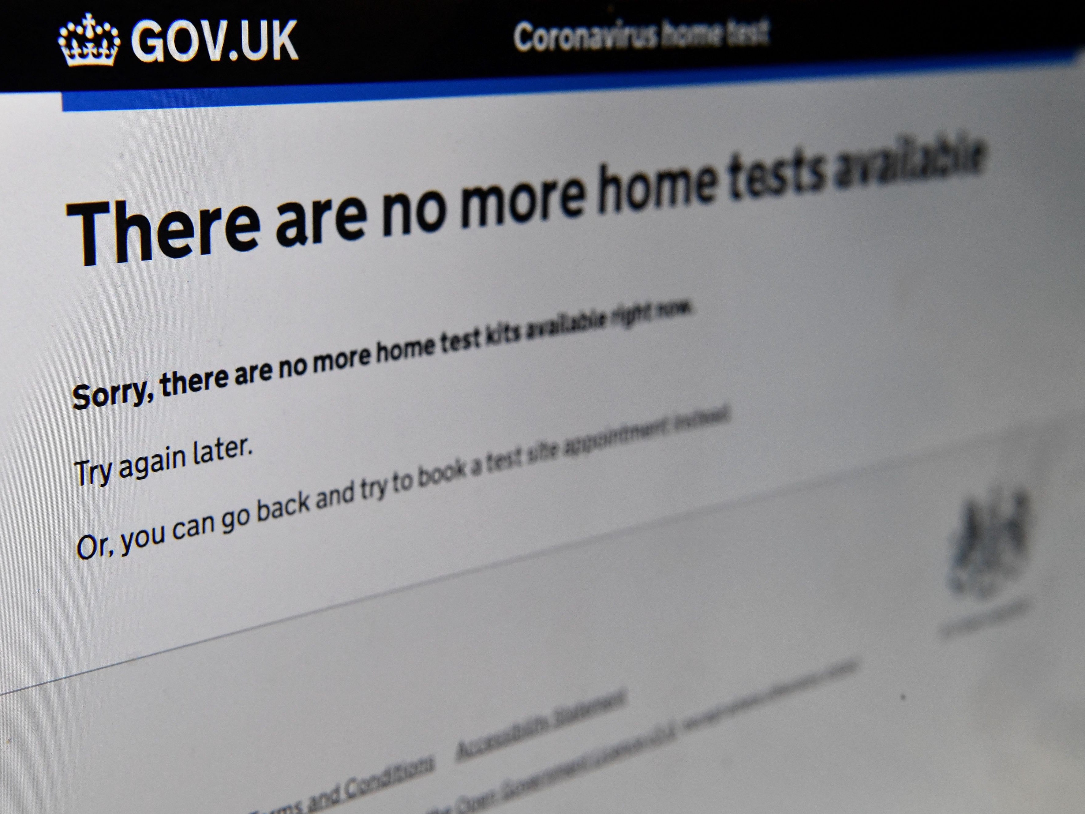 People are still struggling to get their hands on lateral flow test kits in some areas just two days before Christmas