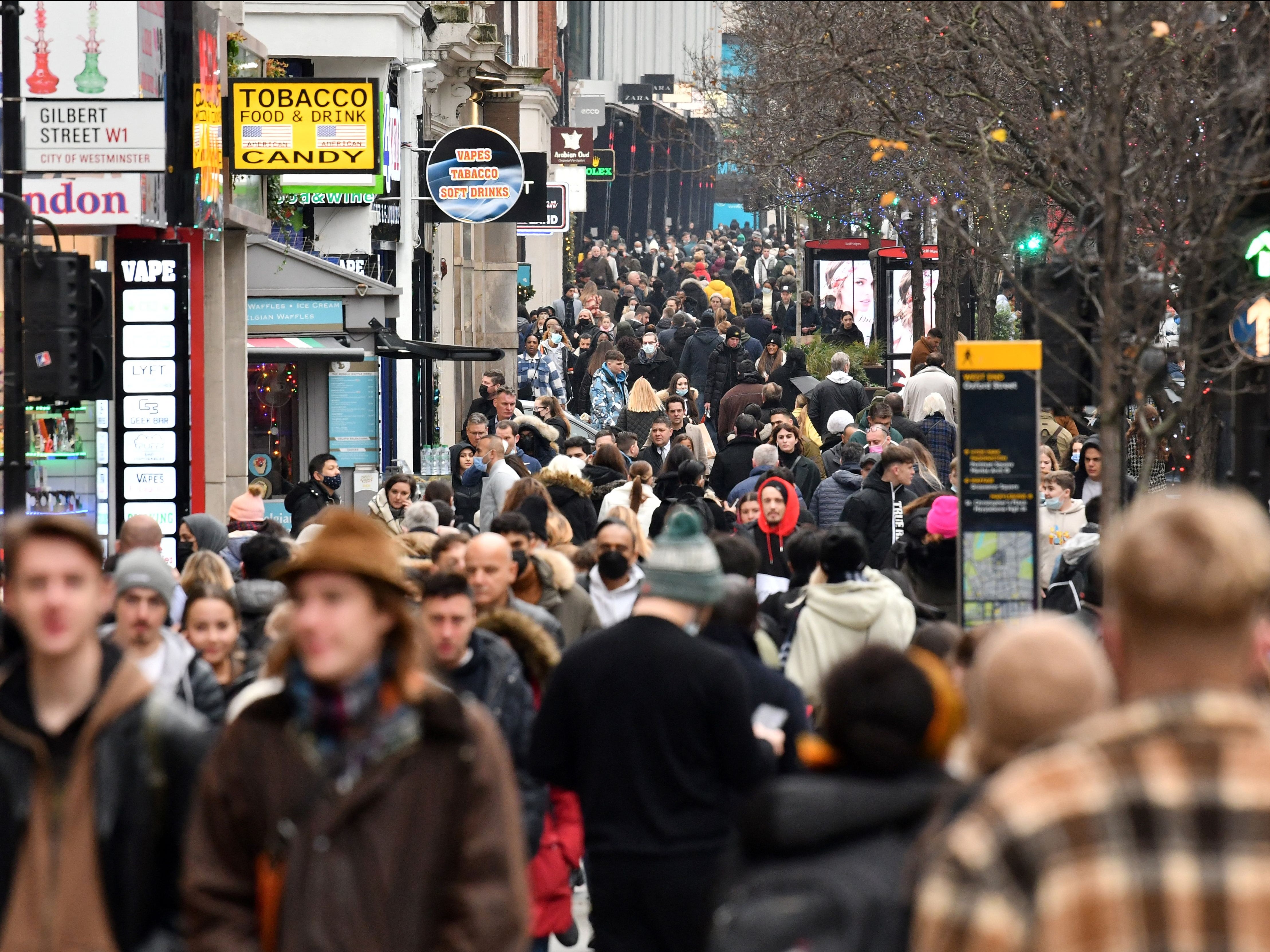 Covid: UK reports 119,789 new cases in another record rise as Omicron variant surges