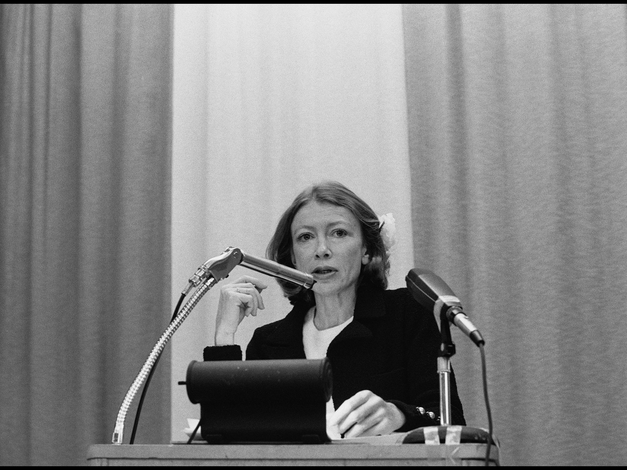 Speaking at an event in California in 1977