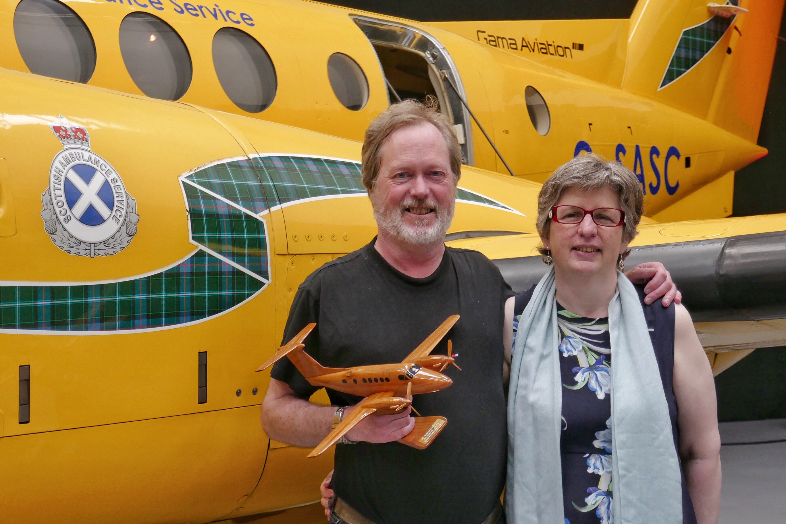 Air ambulance pilot Rory Macdonald (Scottish Ambulance Service)