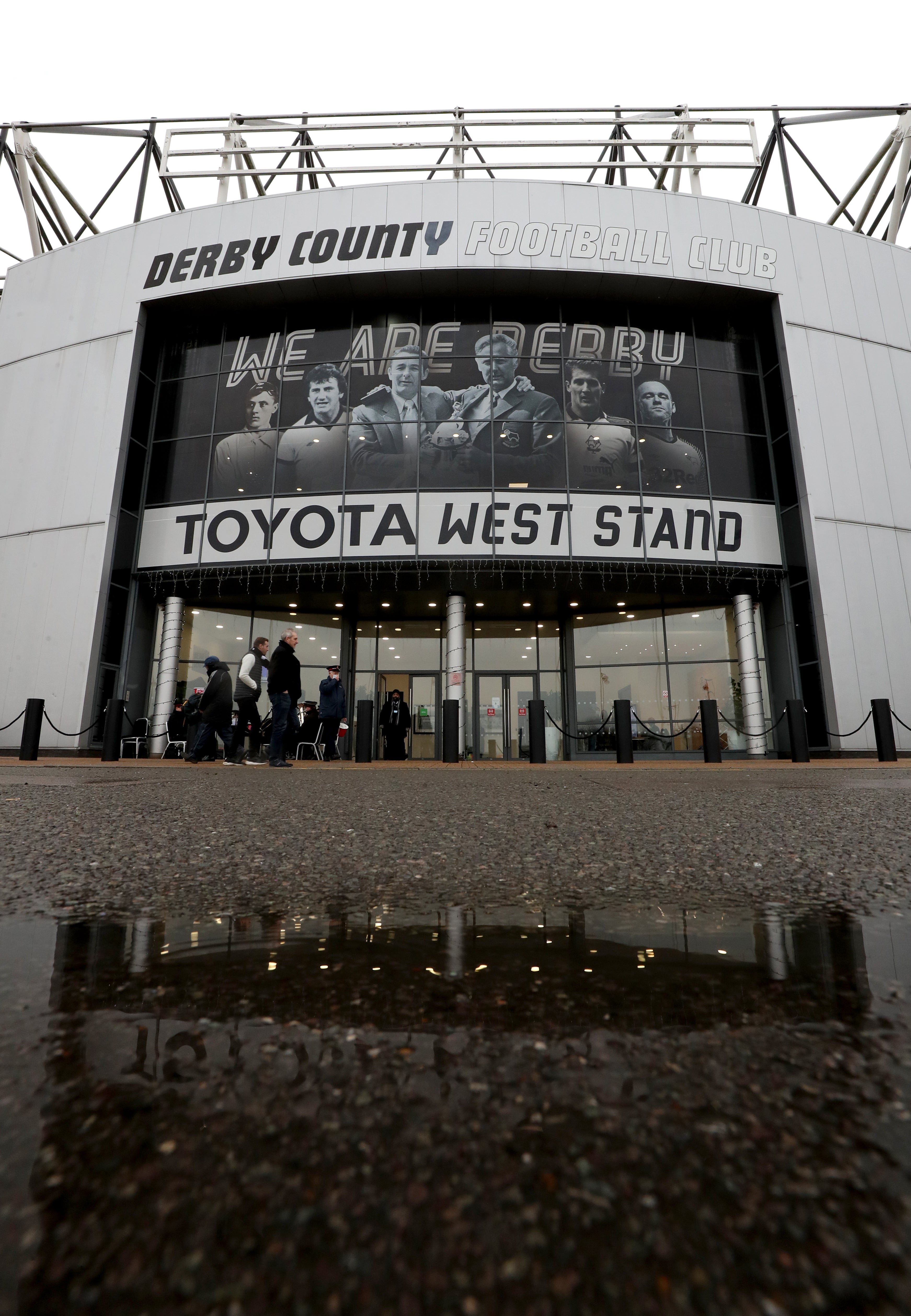 Derby’s Pride Park Stadium (Bradley Collyer/PA)