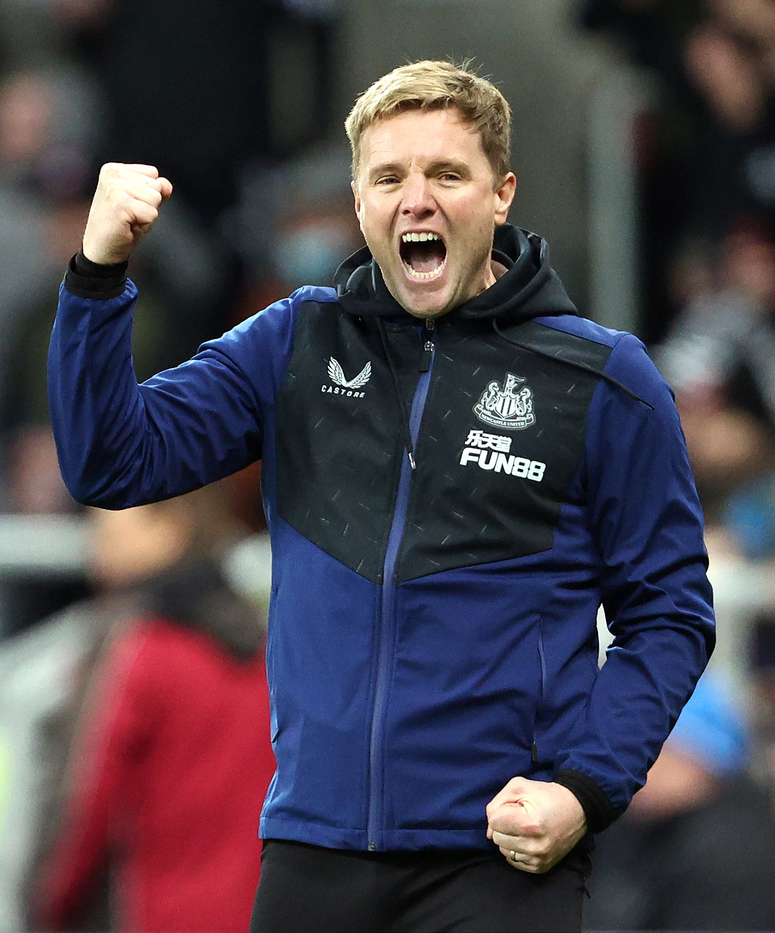 Newcastle head coach Eddie Howe is confident he can keep the club in the Premier League (Richard Sellers/PA)