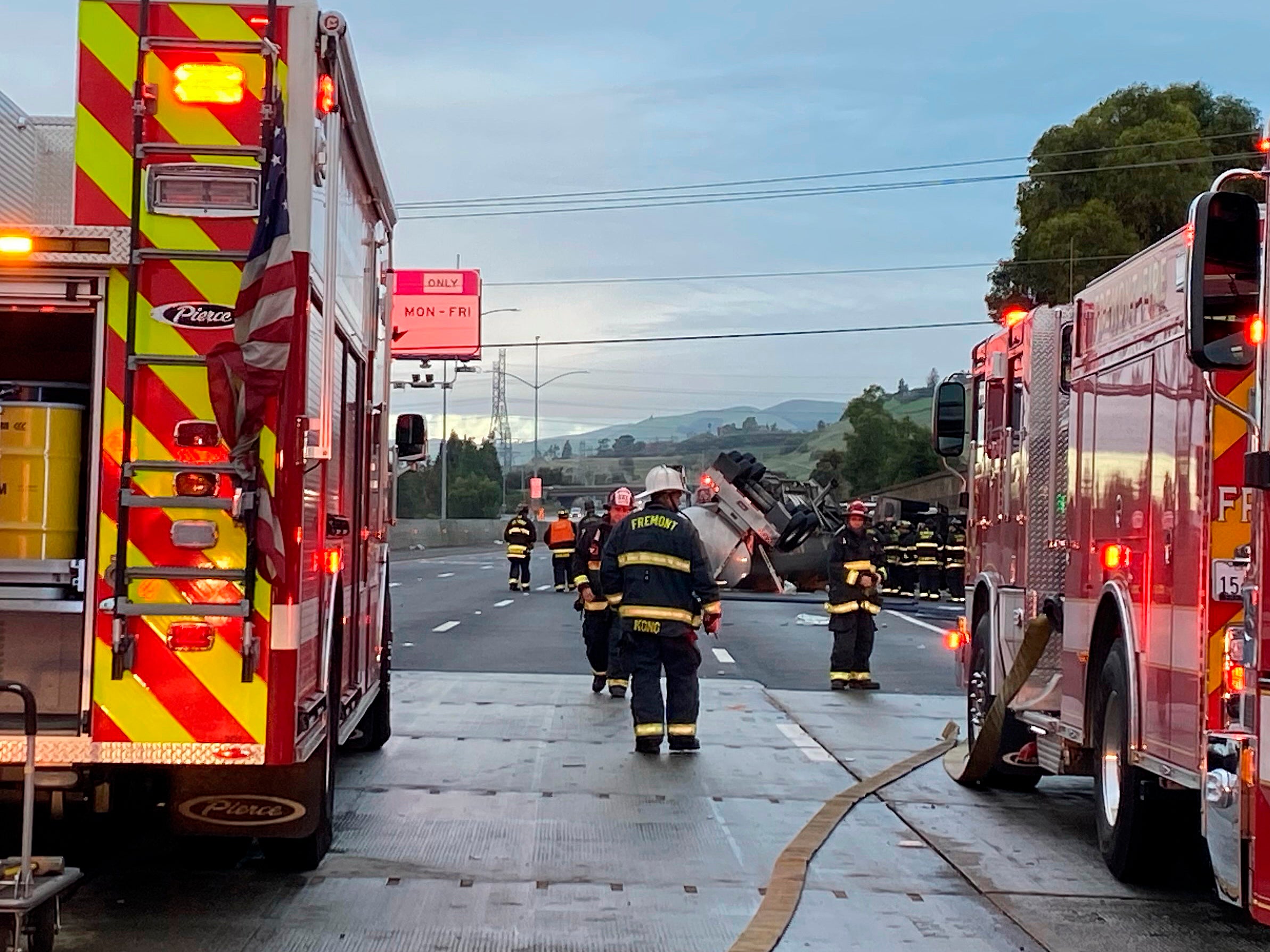 California Gas Evacuation