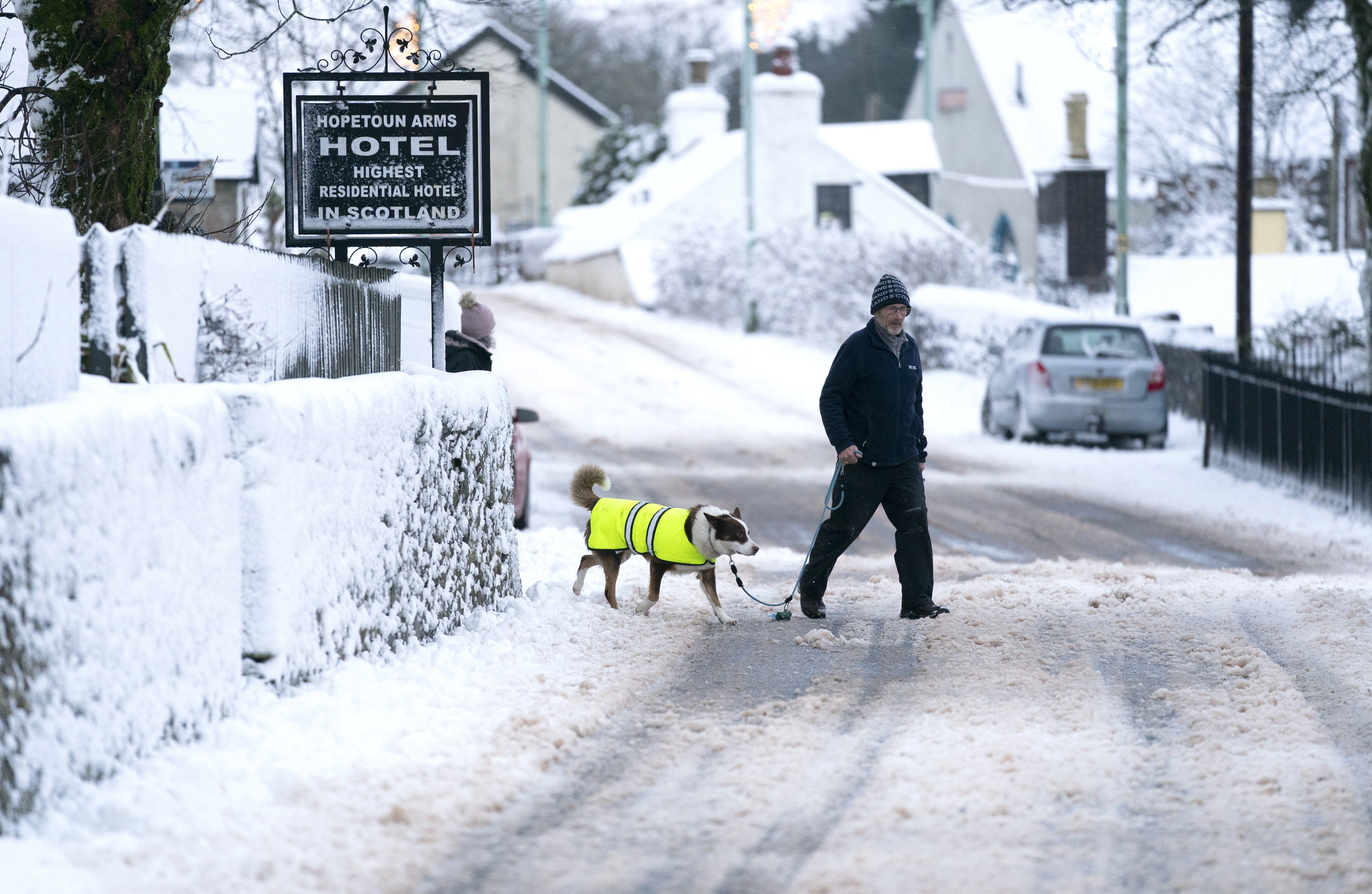 Parts of the UK are expected to have a smattering of snow