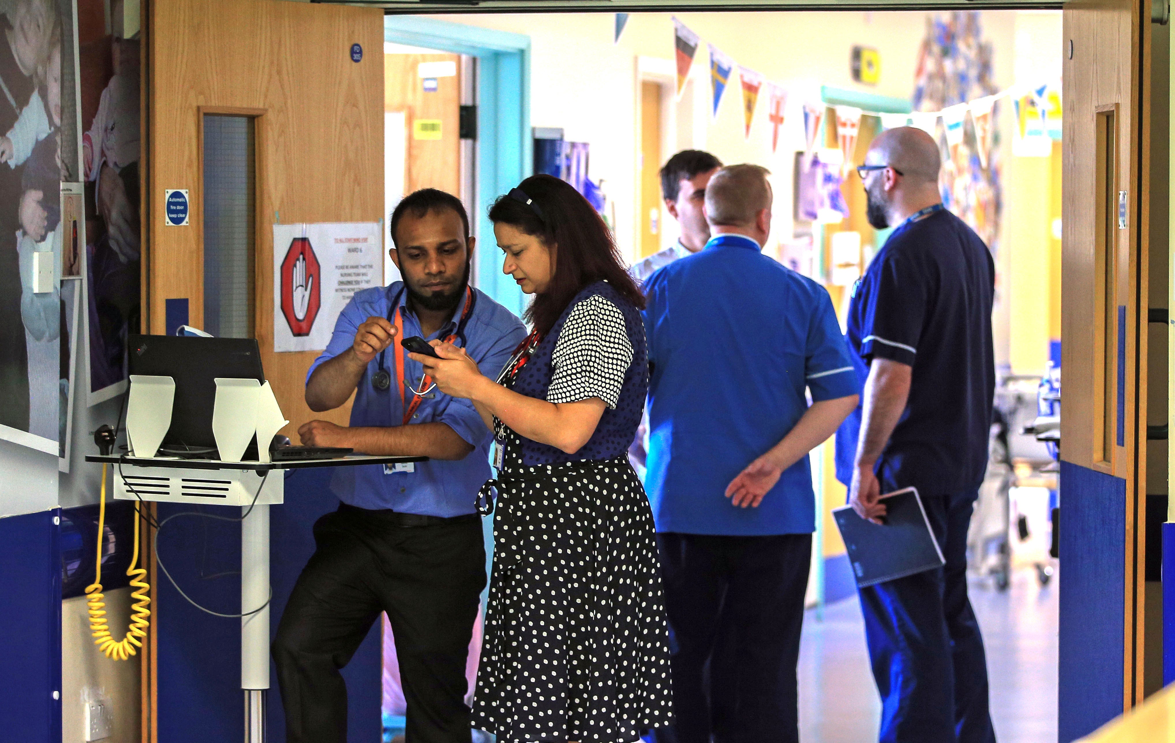 Jeremy Hunt has again called on ministers to back plans to train more medics for the NHS (Peter Byrne/PA)