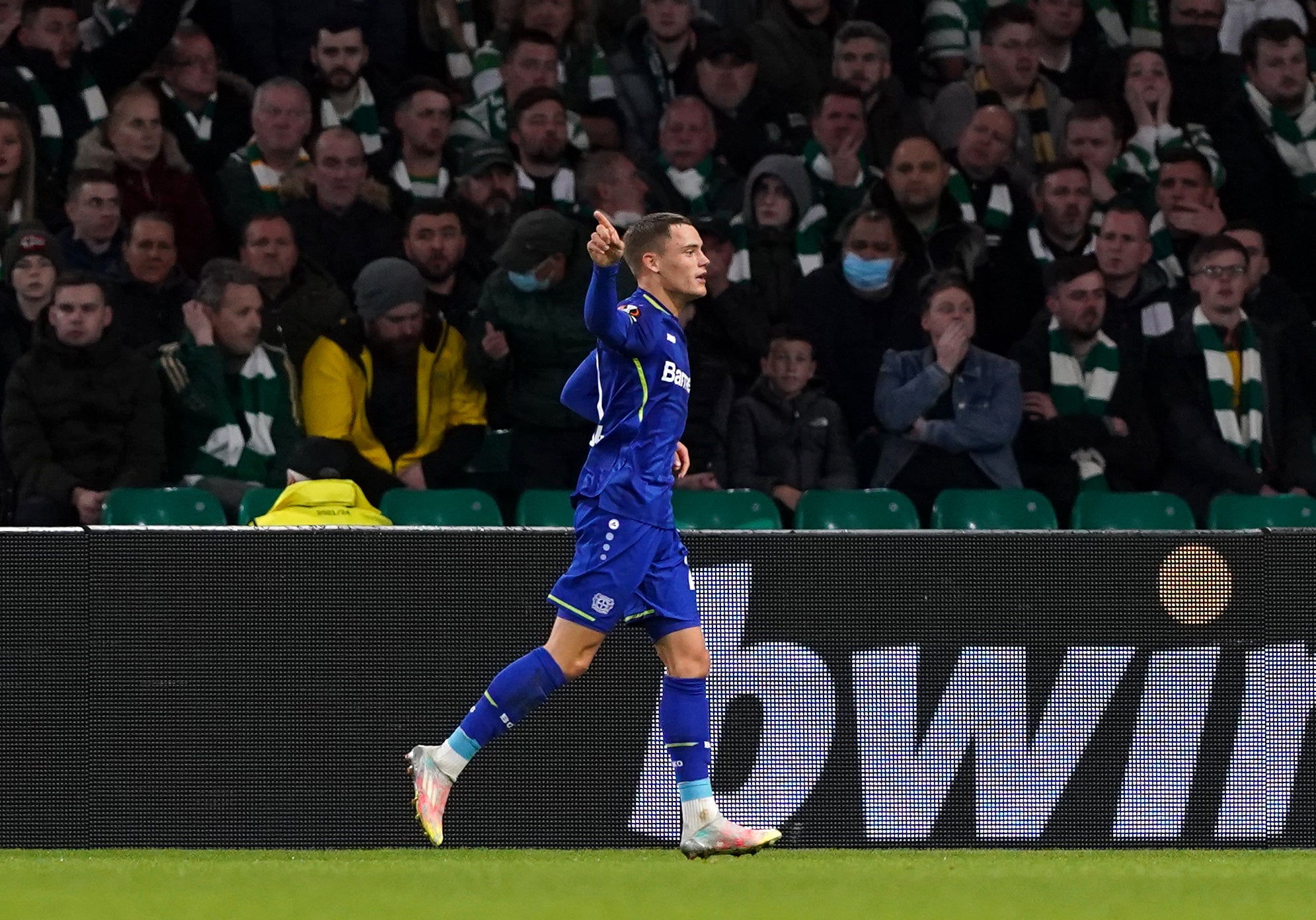 Florian Wirtz has scored eight goals in the current Bundesliga campaign (Andrew Milligan/PA)