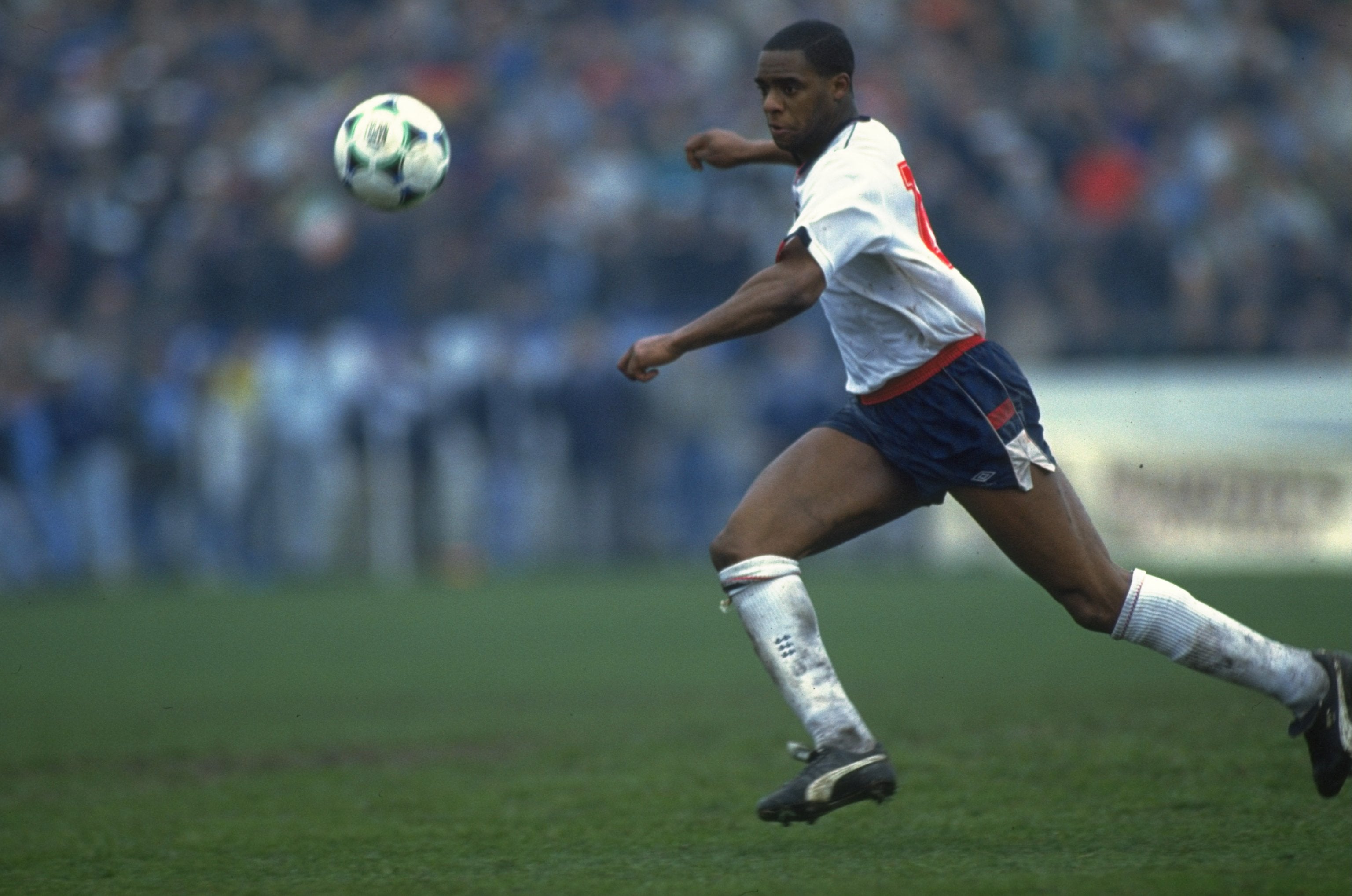 Dalian Atkinson, pictured in 1990, died after being kicked in the head and Tasered