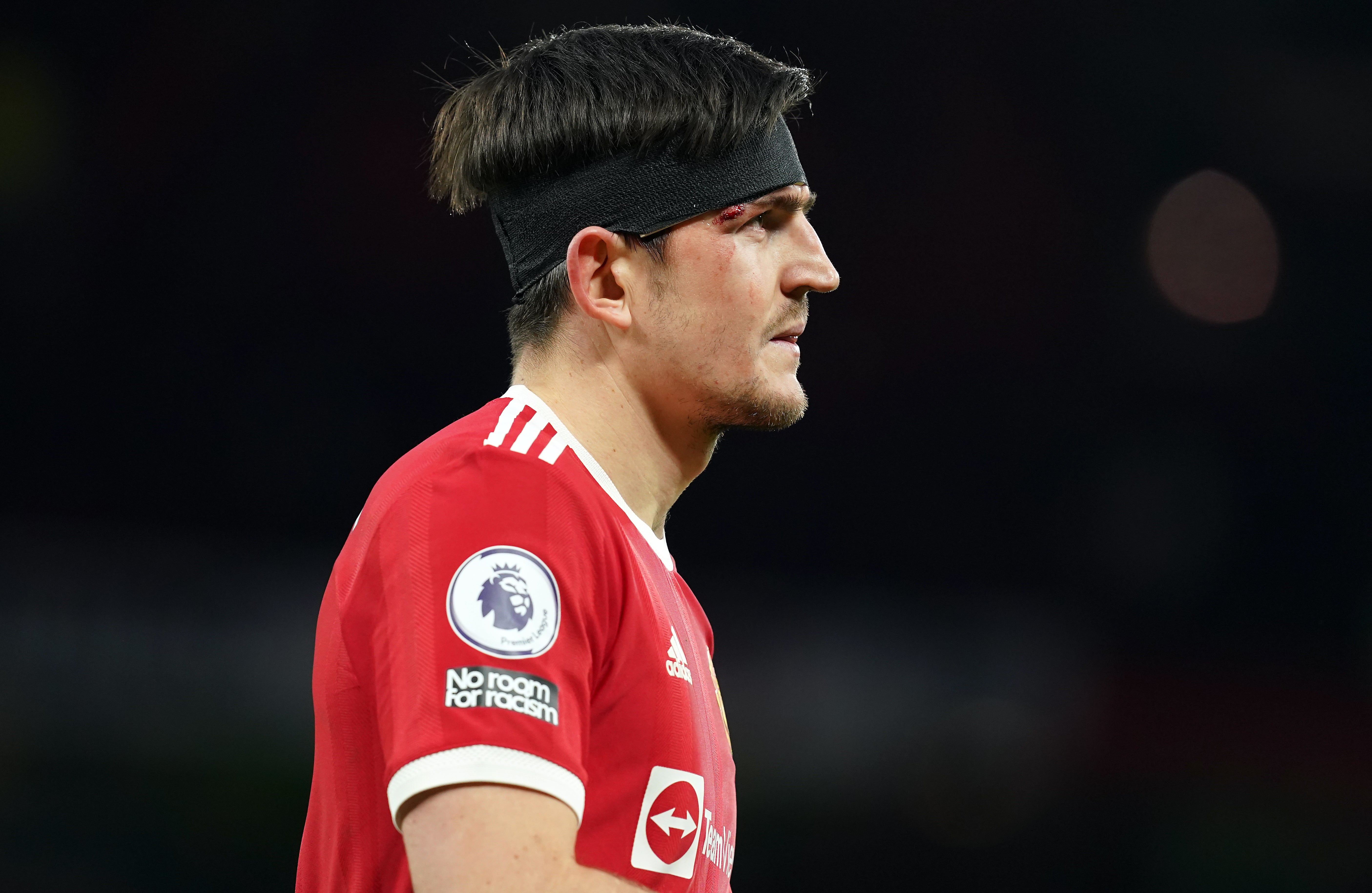 Manchester United skipper Harry Maguire admitted a 16-day Covid-19 break did them few favours (Martin Rickett/PA)