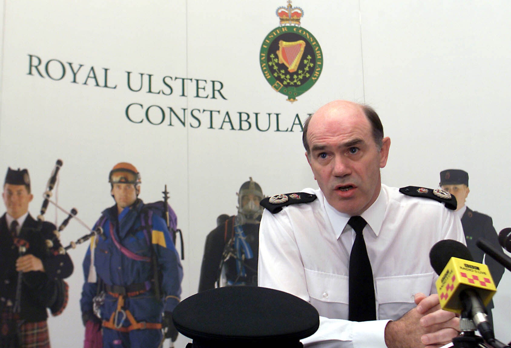 Then-Chief Constable of the Royal Ulster Constabulary Sir Ronnie Flanagan (Paul Faith/PA)