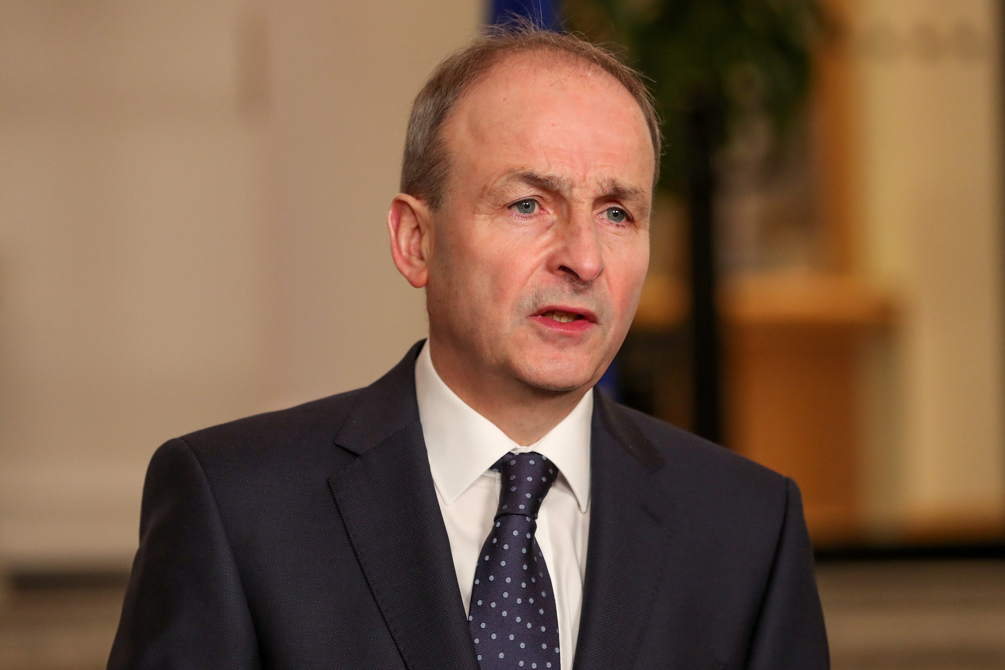 Taoiseach Micheal Martin (Julien Behal/PA)