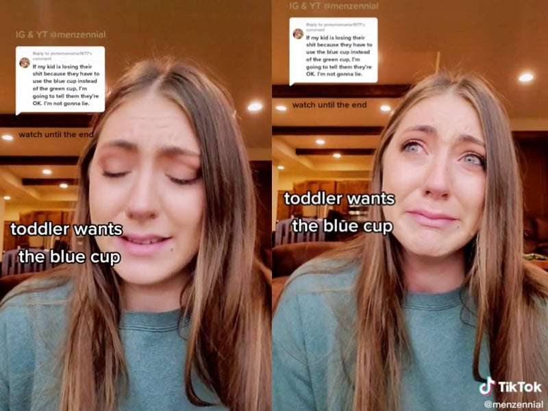 Mother imagines what toddlers are feeling when they have tantrums