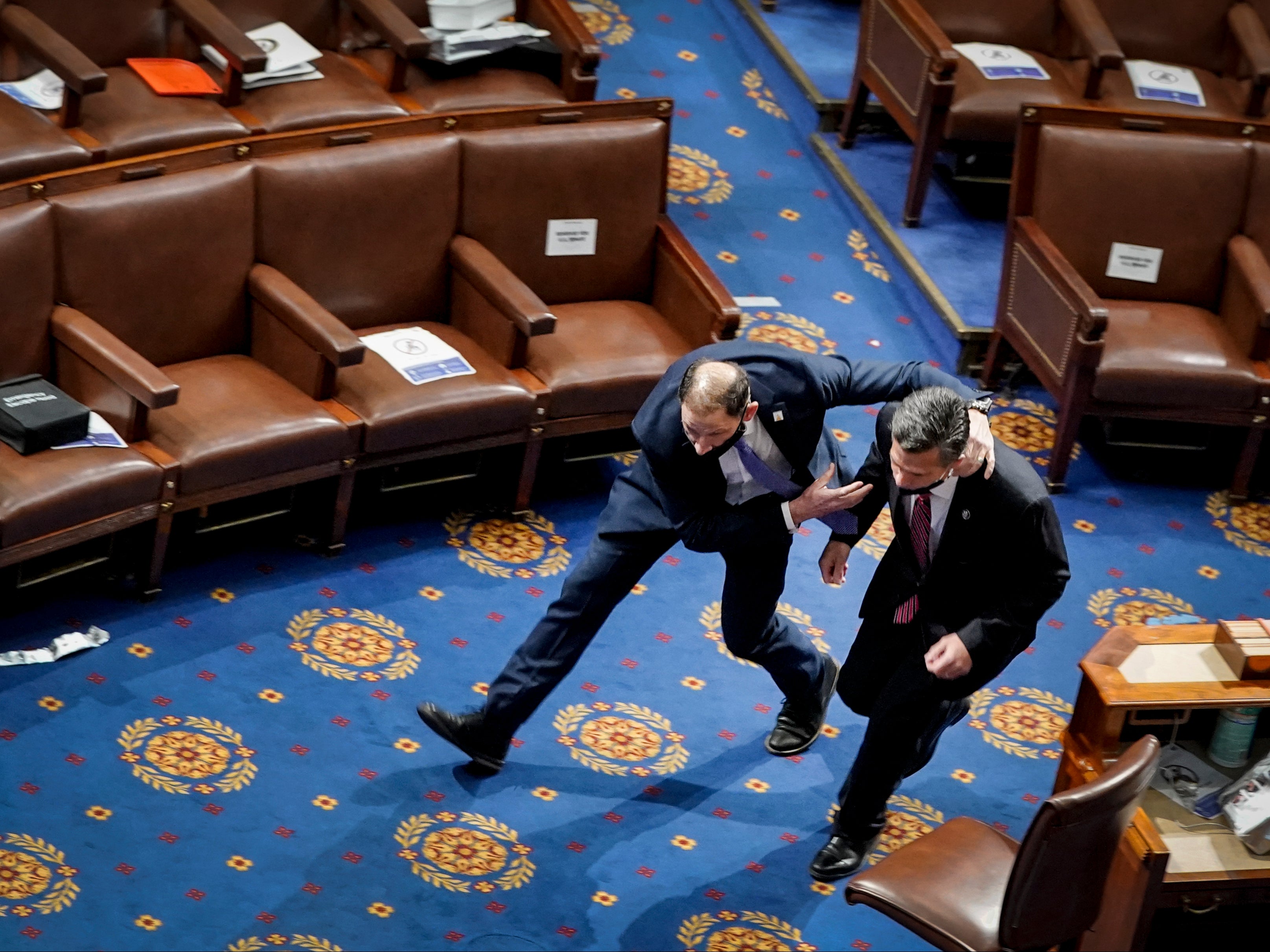 Congress Holds Joint Session To Ratify 2020 Presidential Election WASHINGTON, DC