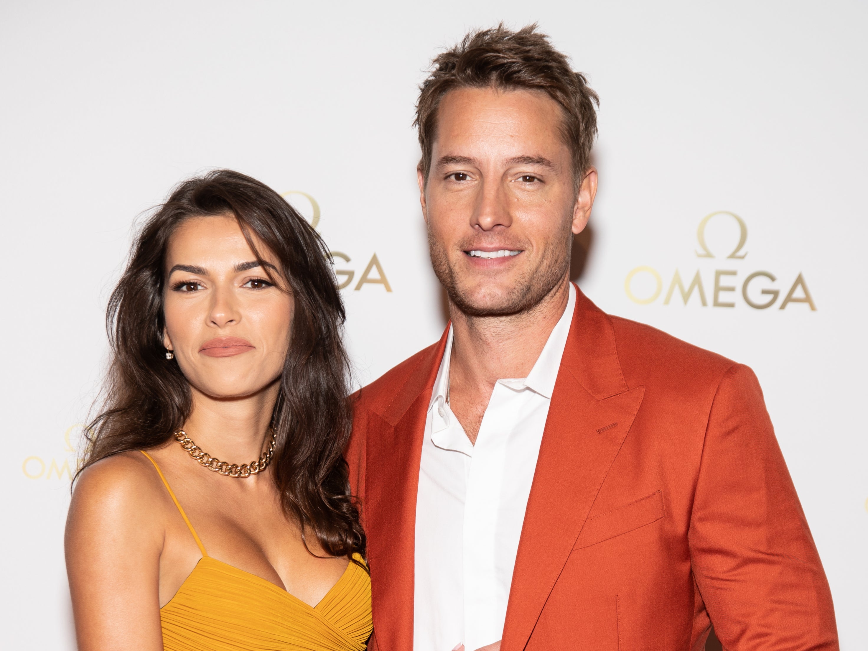 Sophie Pernas and Justin Hartley