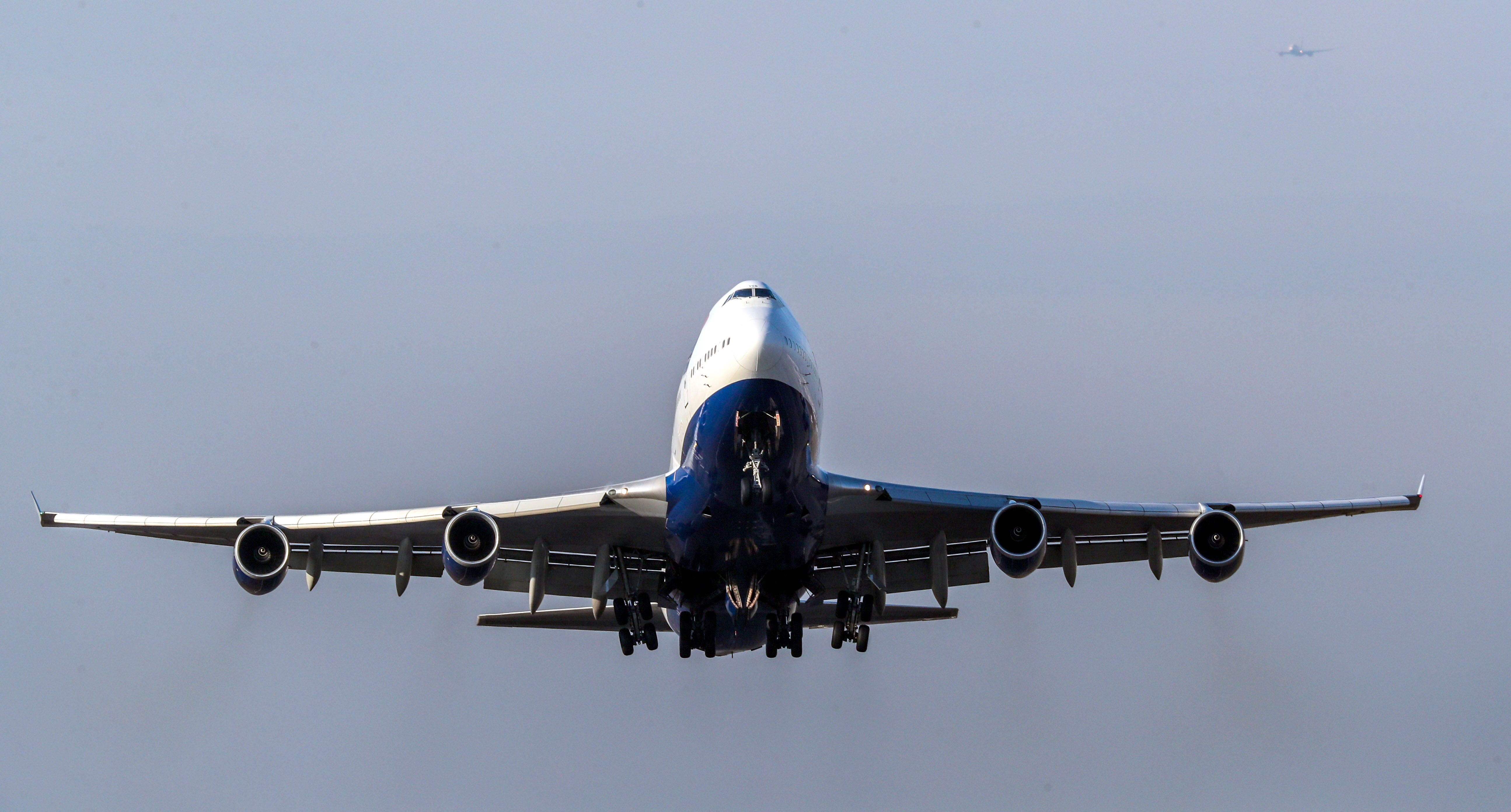 Coronavirus travel restrictions led to a 71% reduction in the number of international flights to and from UK airports this year compared with pre-pandemic levels, new analysis shows (Steve Parsons/PA)