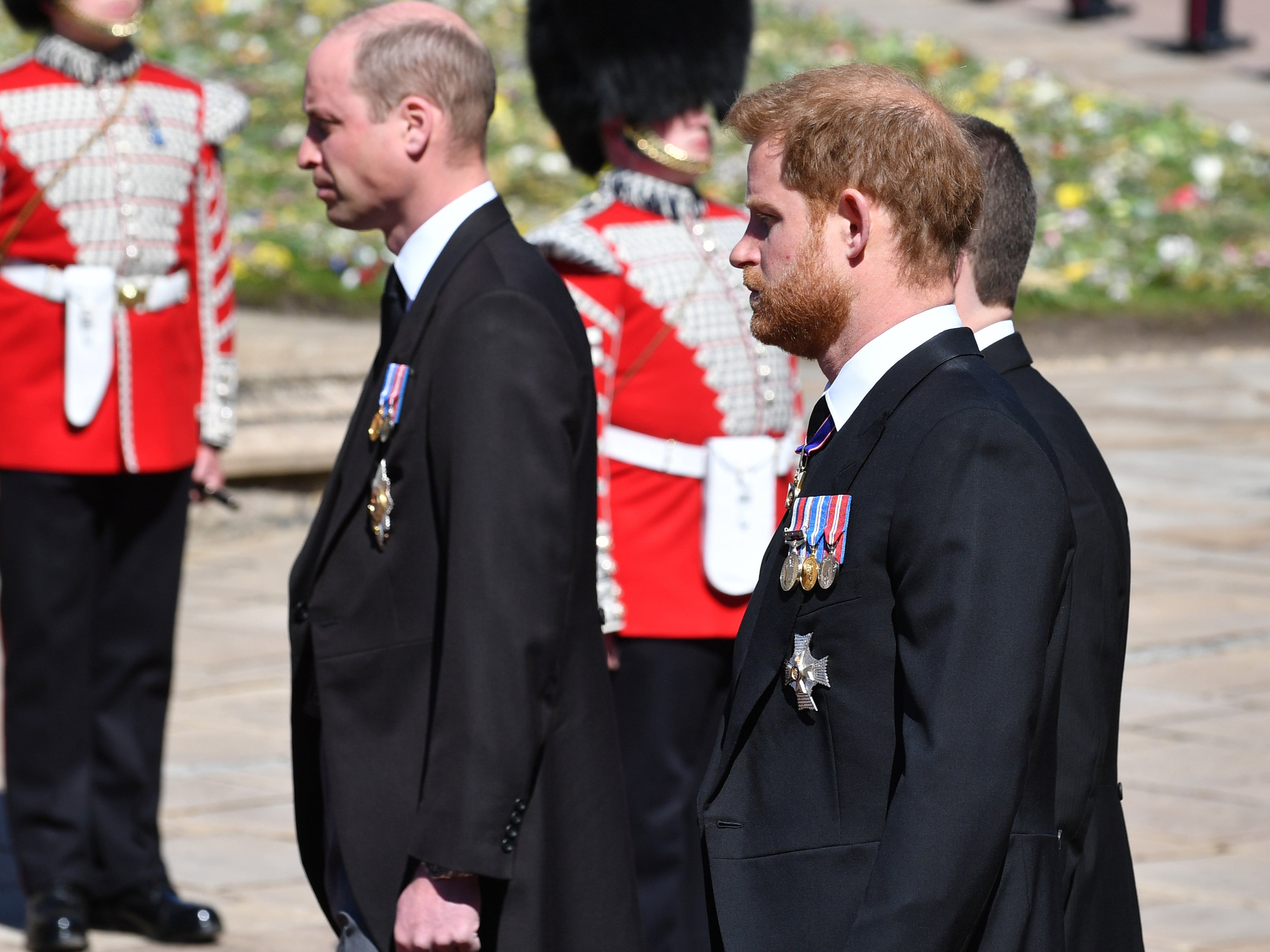 Prince Harry attends Prince Philip’s funeral