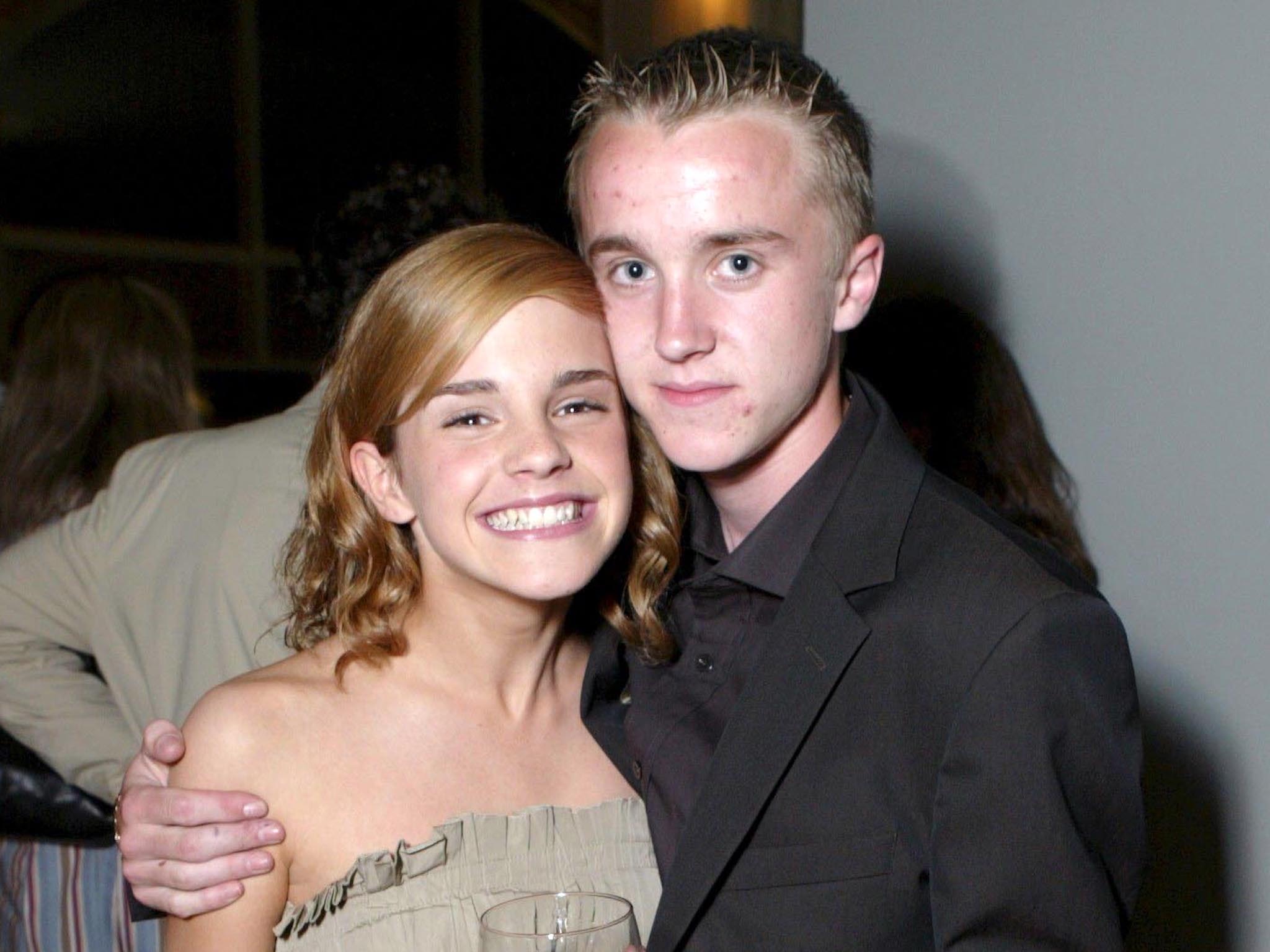 Emma Watson and Tom Felton