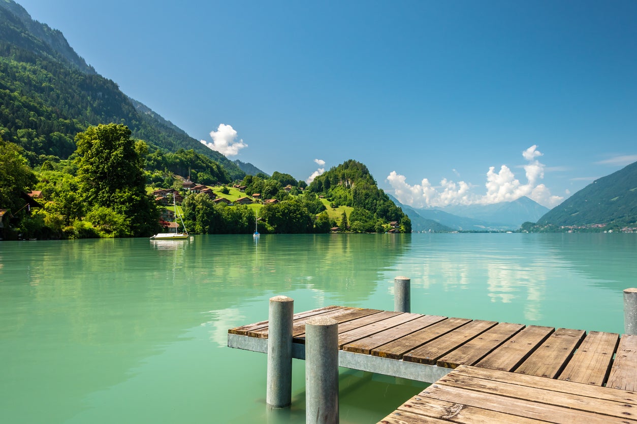 Iseltwald’s idyllic pier is a key location for Crash Landing on You