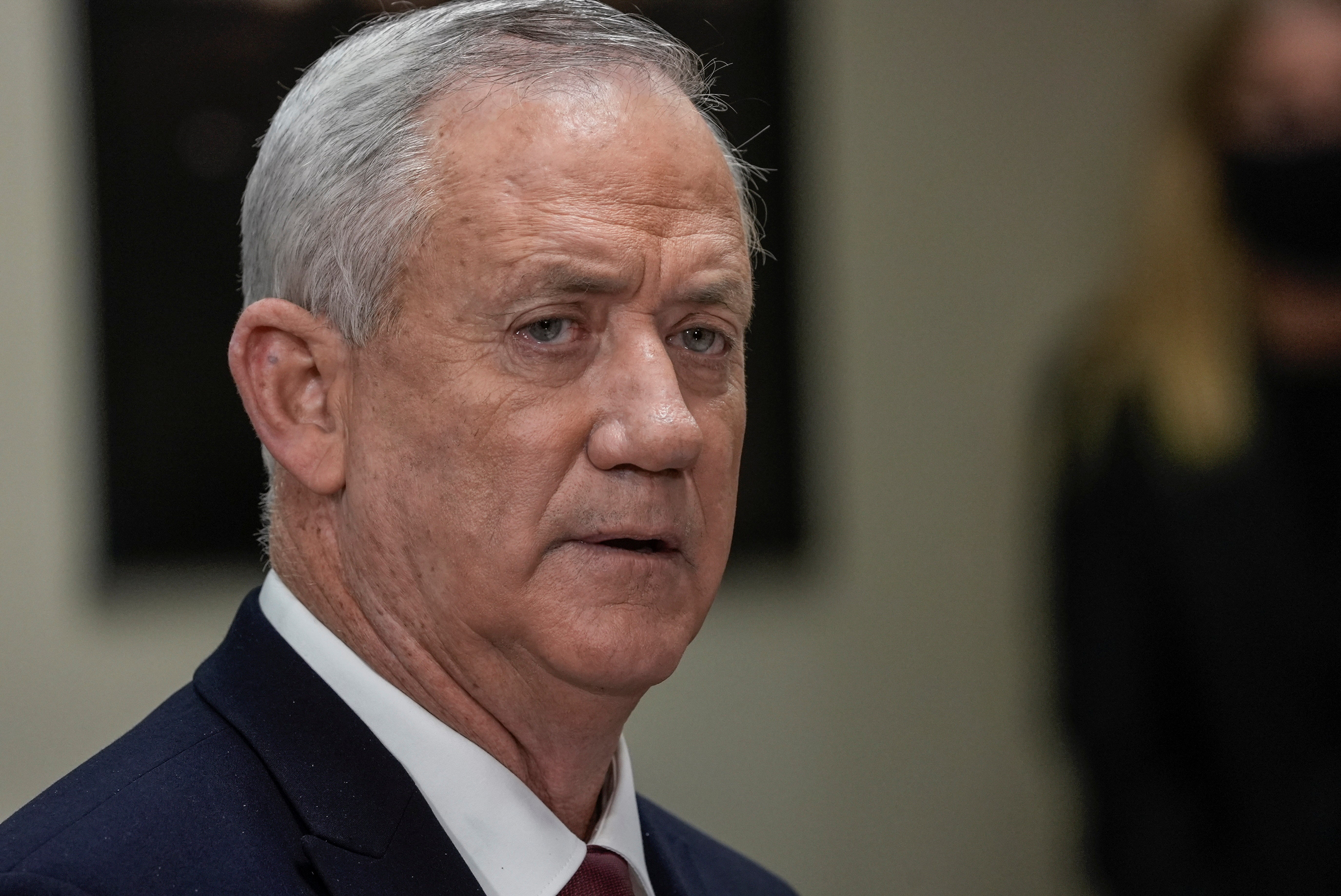 Israel’s Defence Minister Benny Gantz