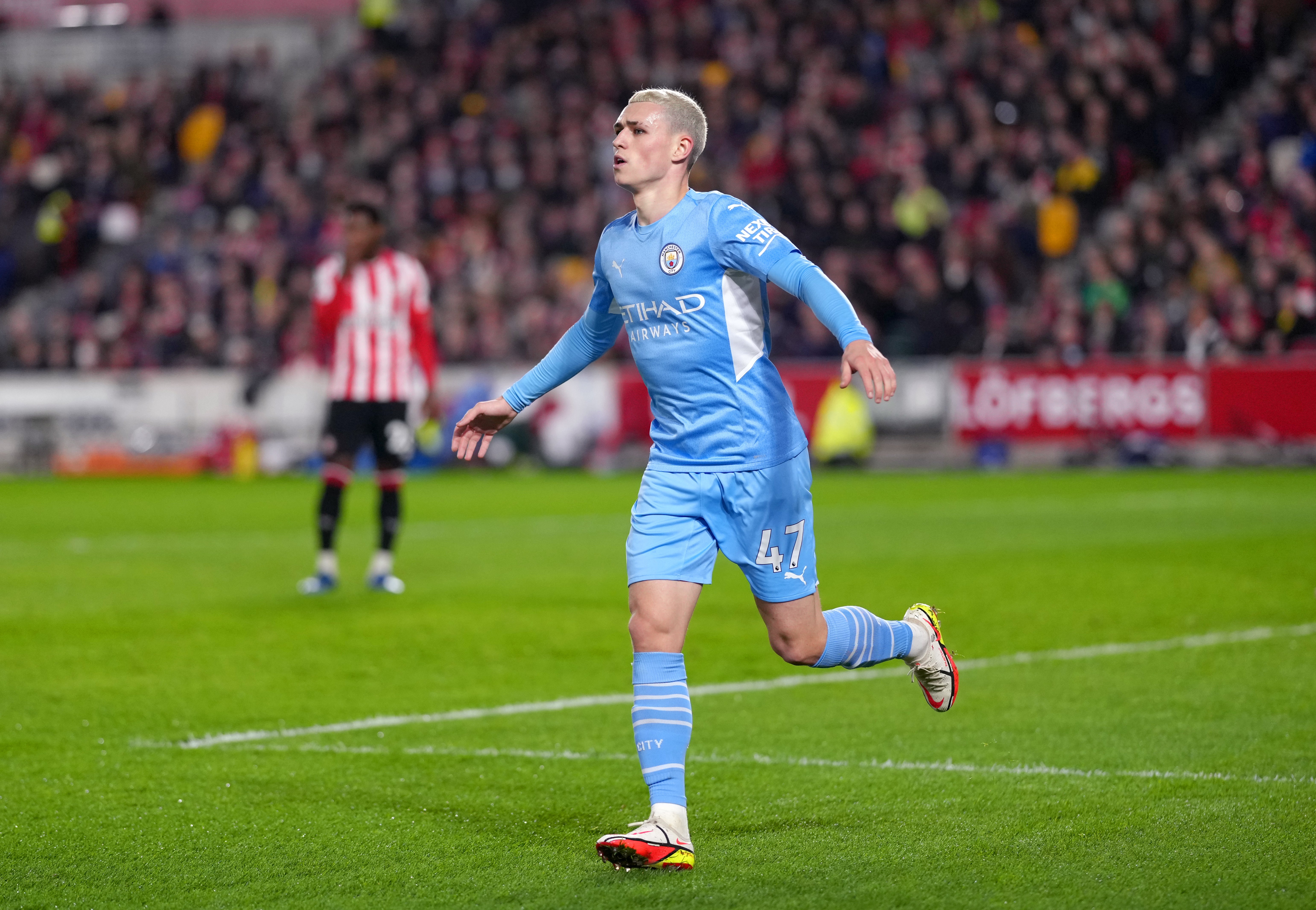 Phil Foden scored the winner for City (John Walton/PA)