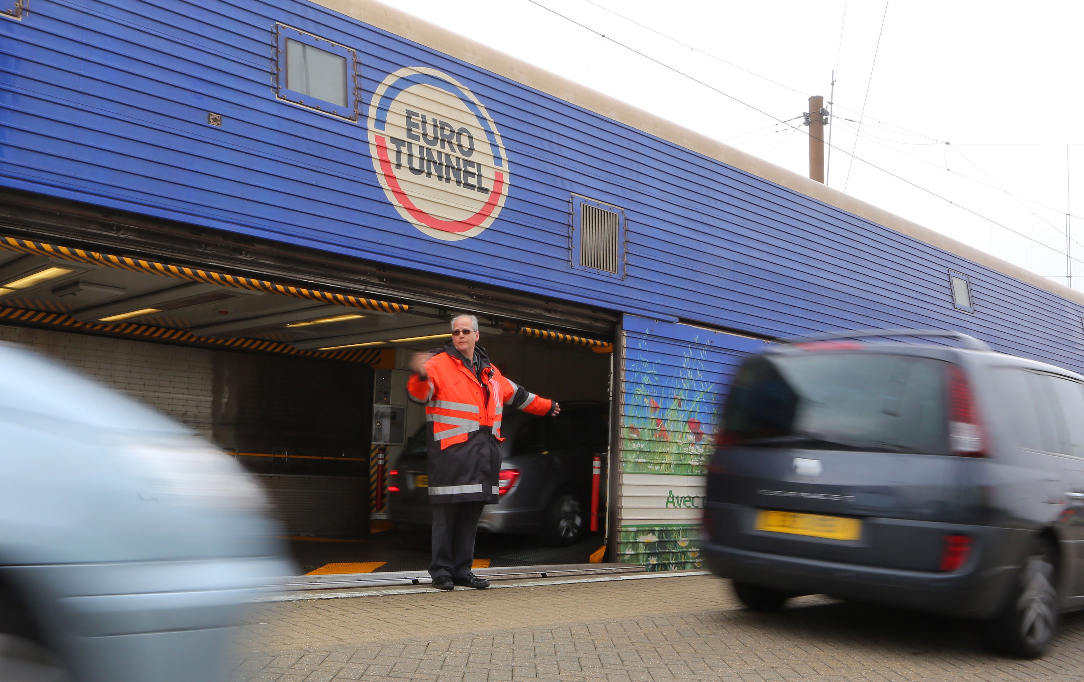 British citizens have been banned from driving across France to homes in other European Union countries, according to a Channel Tunnel train operator (Gareth Fuller/PA)