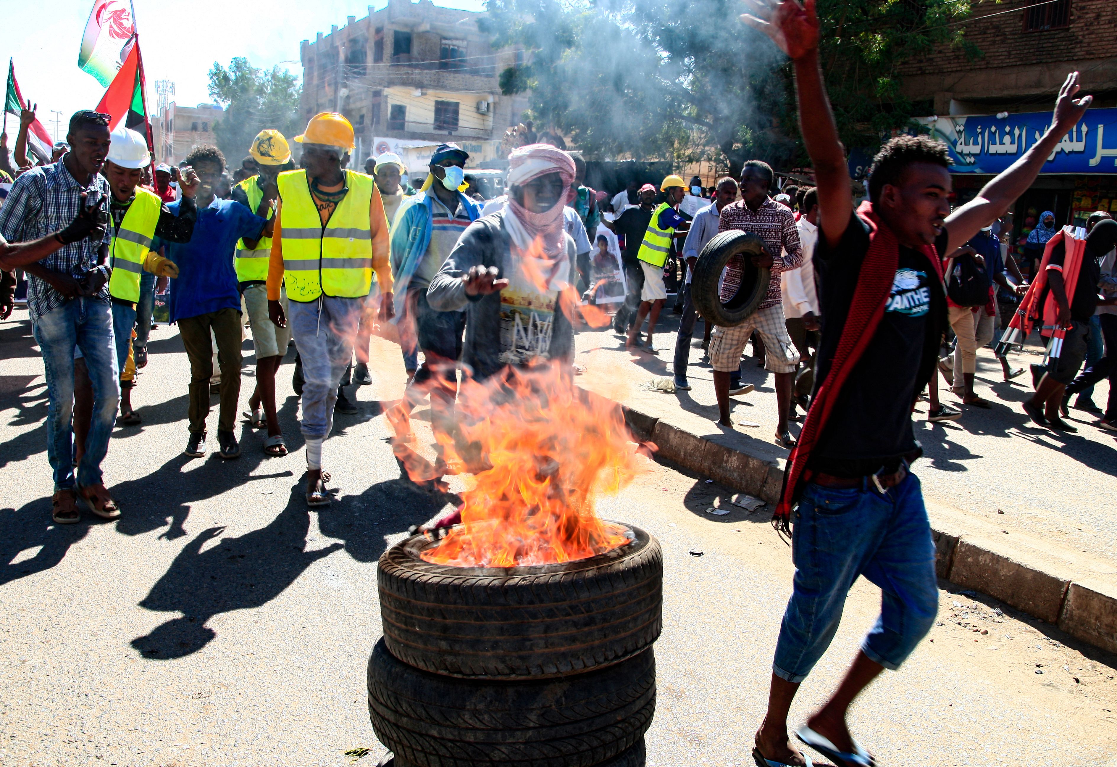 Thursday marked the 11th day of major demonstrations since Abdallah Hamdok was removed as prime minister