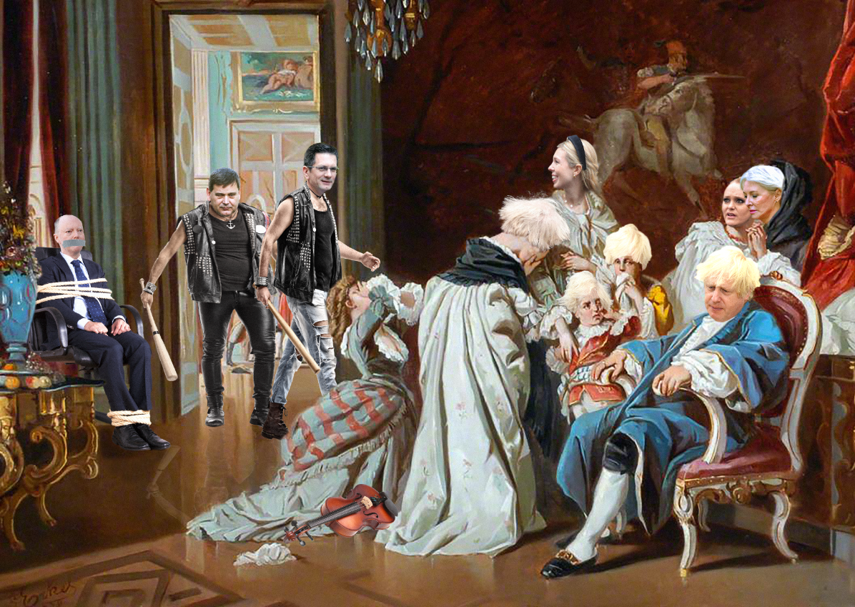 Internet cartoonist Cold War Steve said his artwork is ‘a way of processing’ the UK’s political landscape (Cold War Steve/PA)