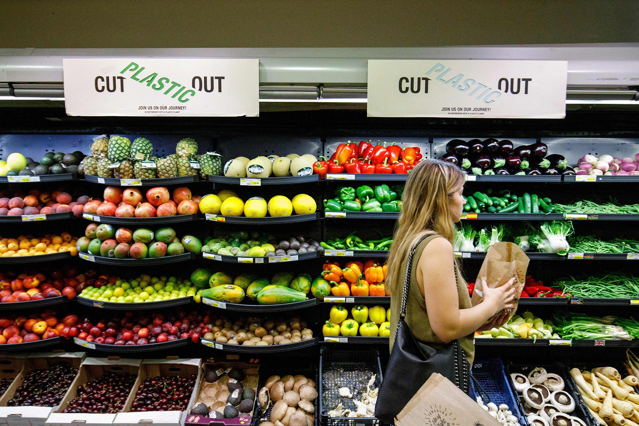 Supermarkets have gotten better in recent years, but still are a minefield for plastics