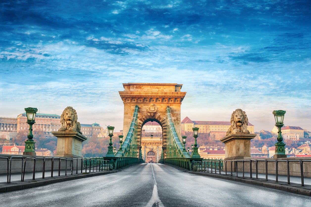 Budapest’s Chain Bridge, Hungary’s capital city offers many cultural activities for tourists