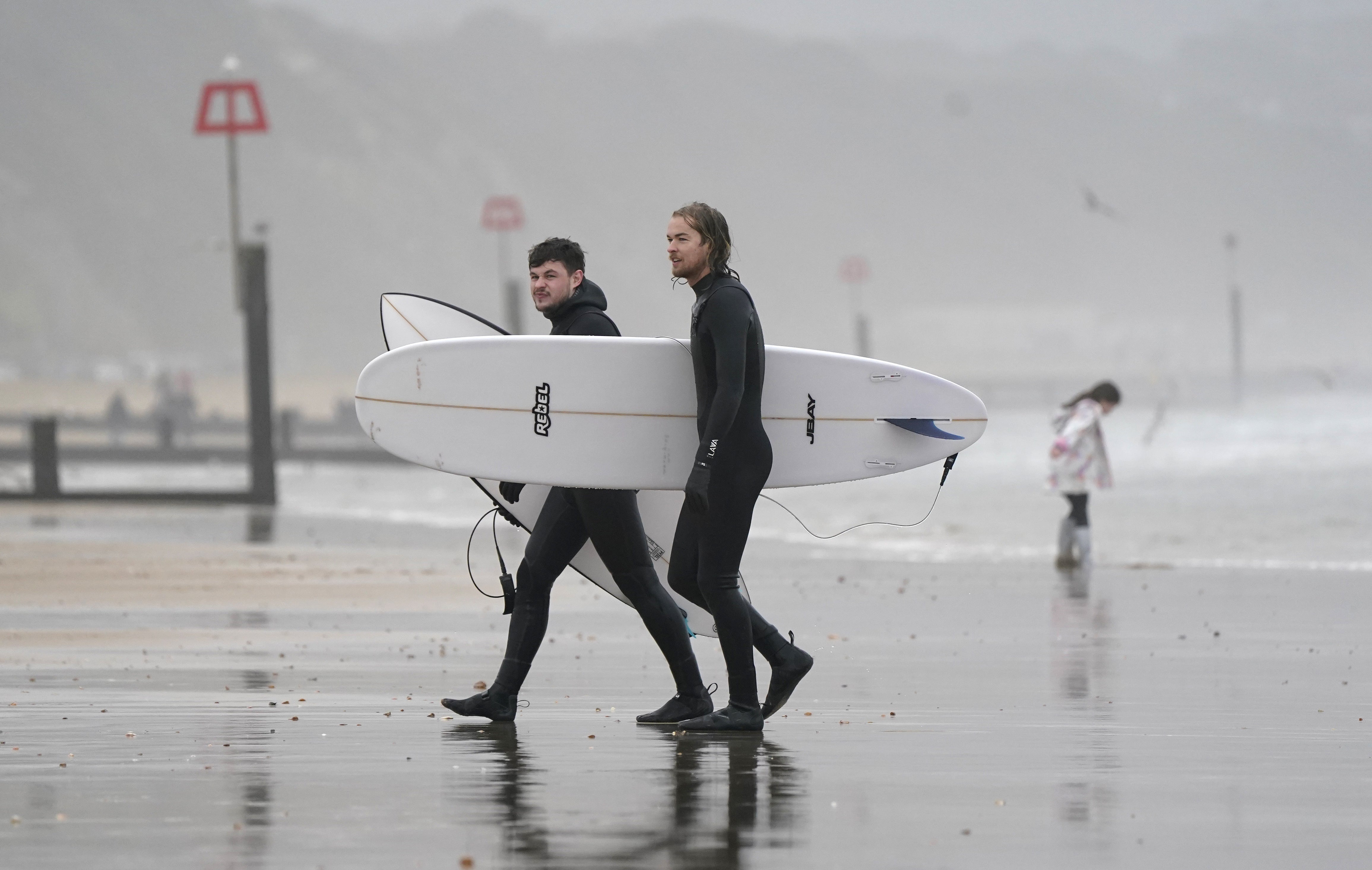 Forecasters said December had been ‘much milder’ than usual (Andrew Matthews/PA)