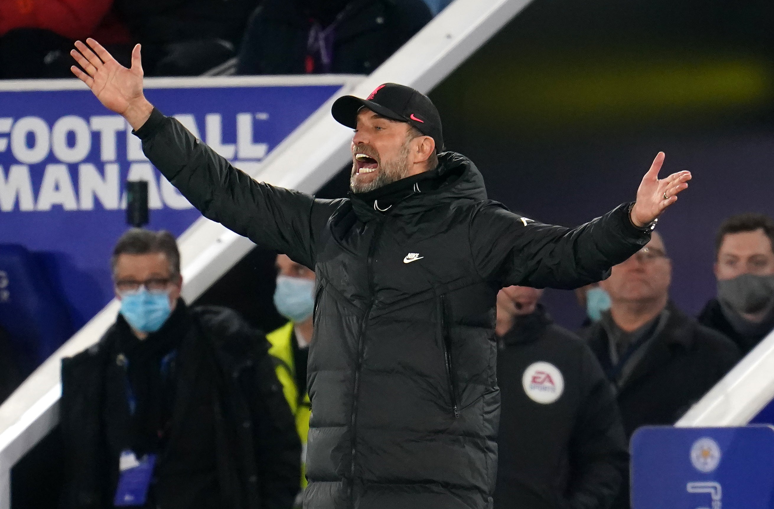 Liverpool manager Jurgen Klopp insists chasing Manchester City is not mentally draining (Nick Potts/PA)