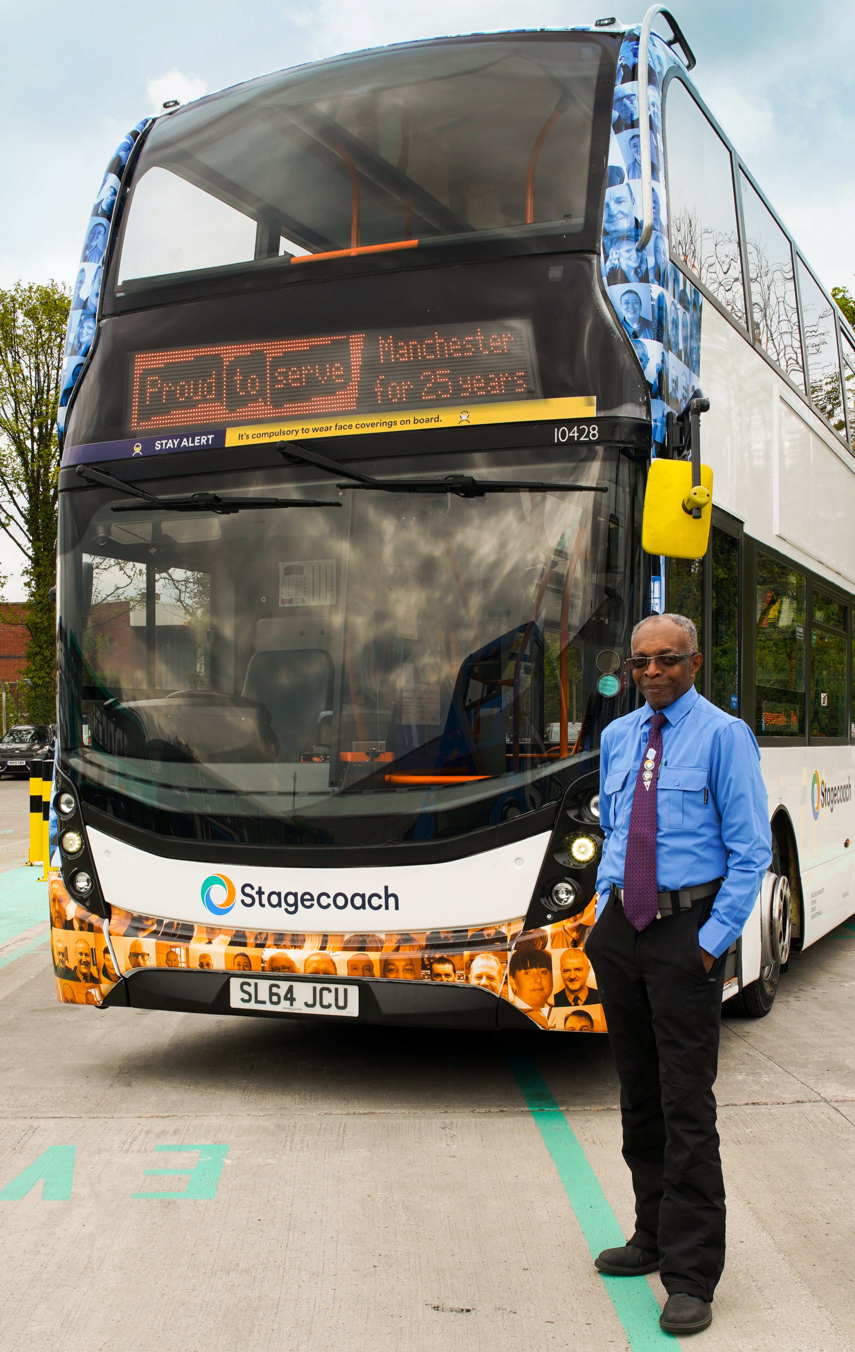Bus driver Cornel Grant said the award has not yet ‘sunk in’ (Stagecoach)